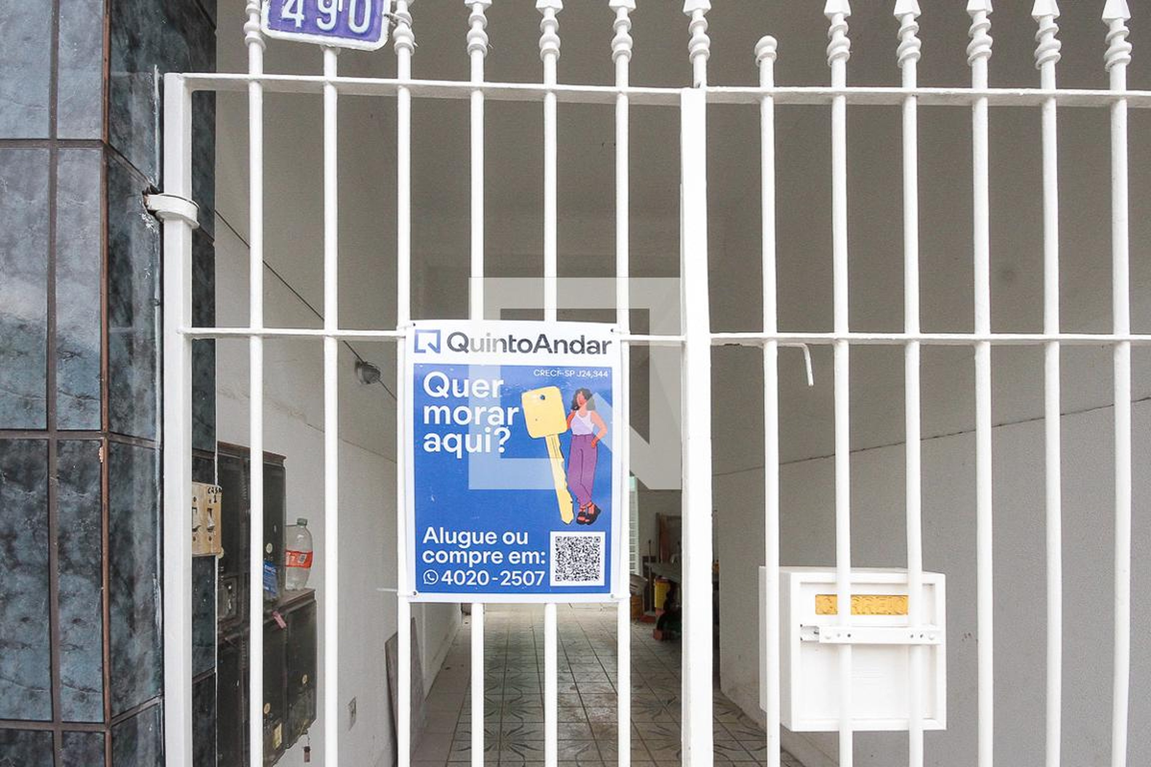 Fachada Condomínio em Rua Amarais, 490