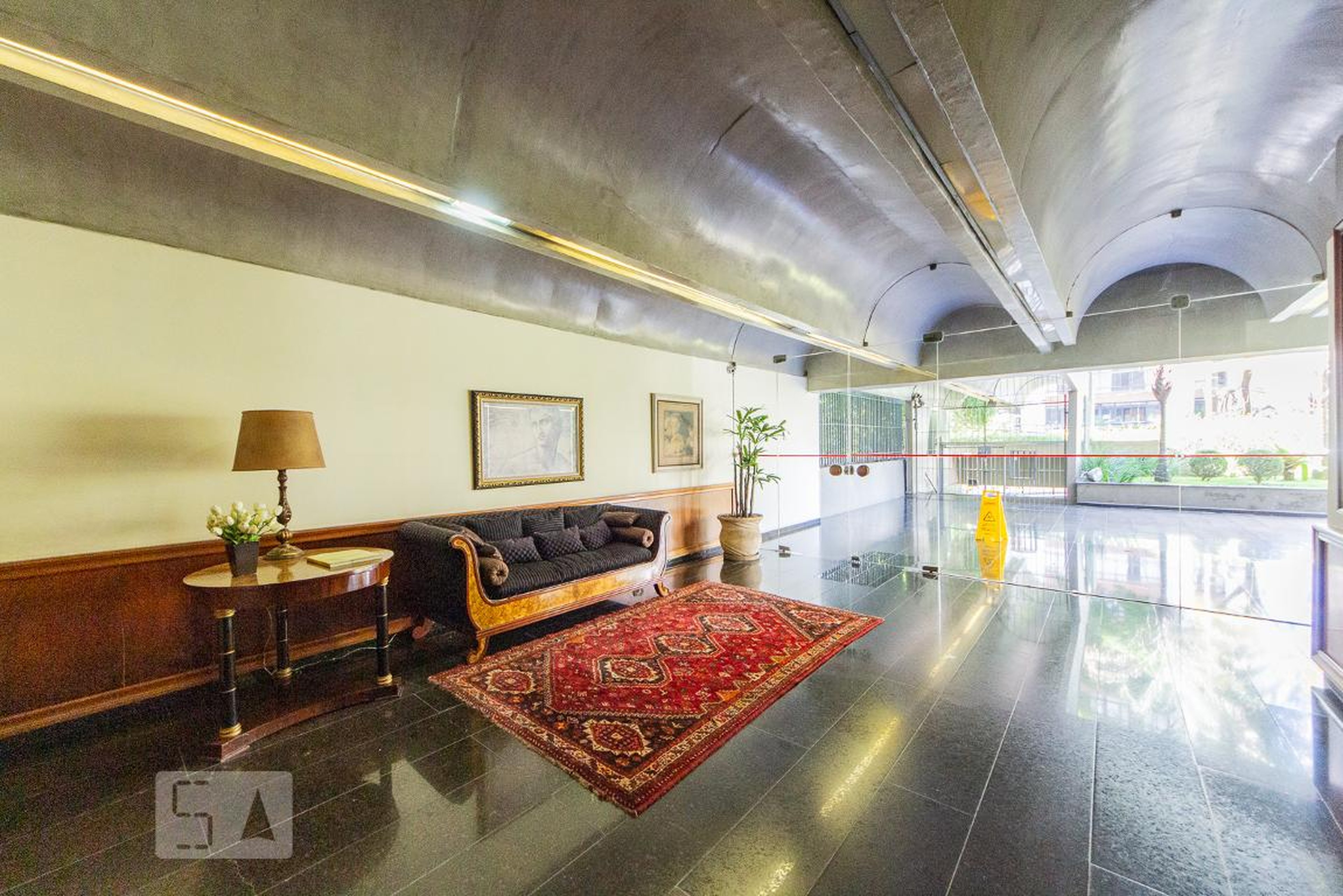 Hall social - Edifício Lago Azul