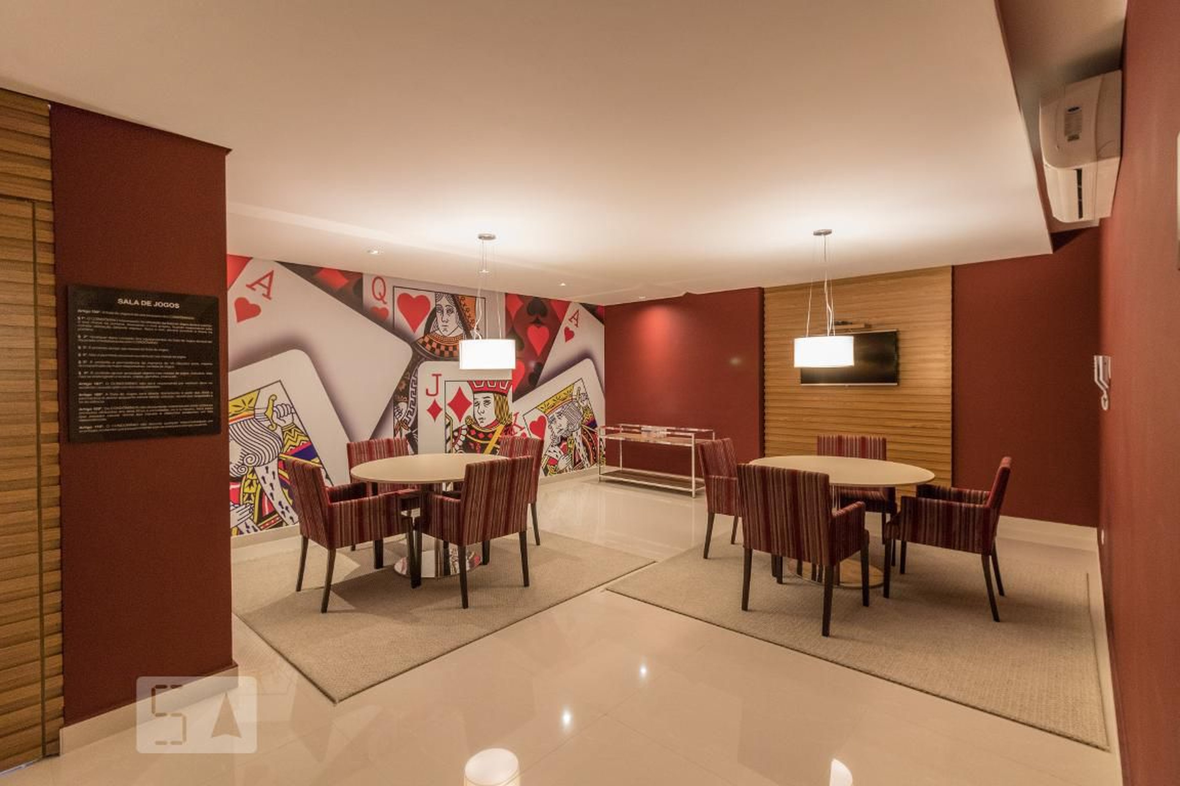 Salão de festas - Residência Centro Cívico