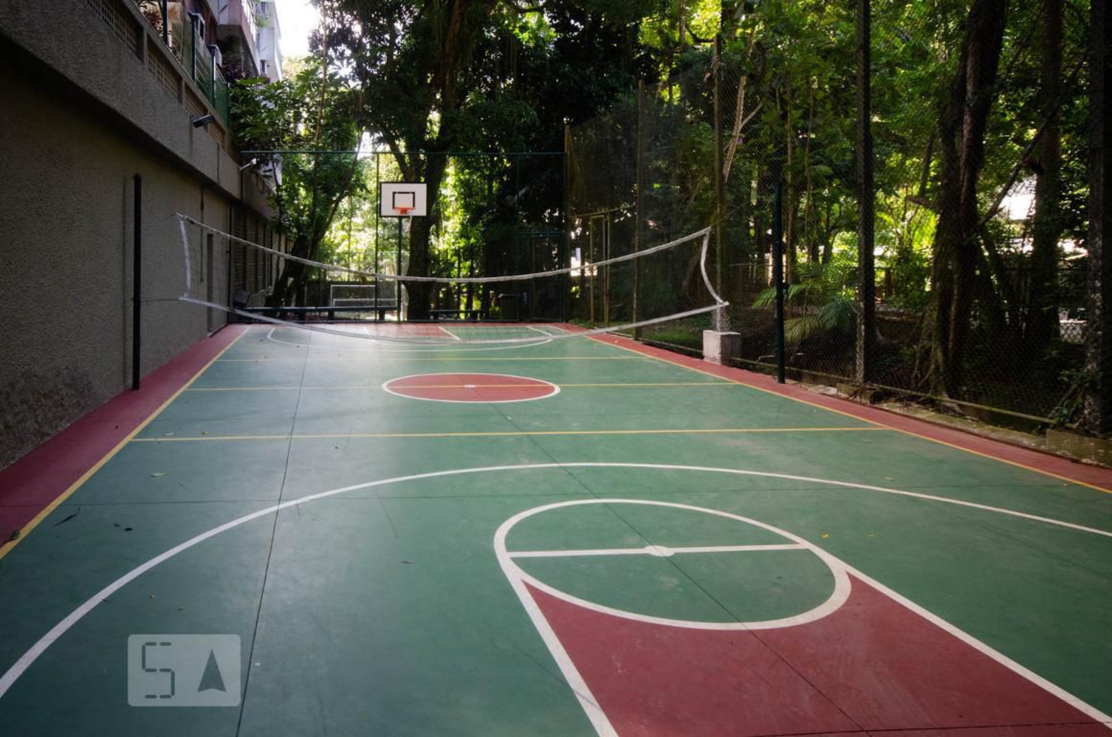 Quadra esportiva - Edifício Marquês de São Vicente