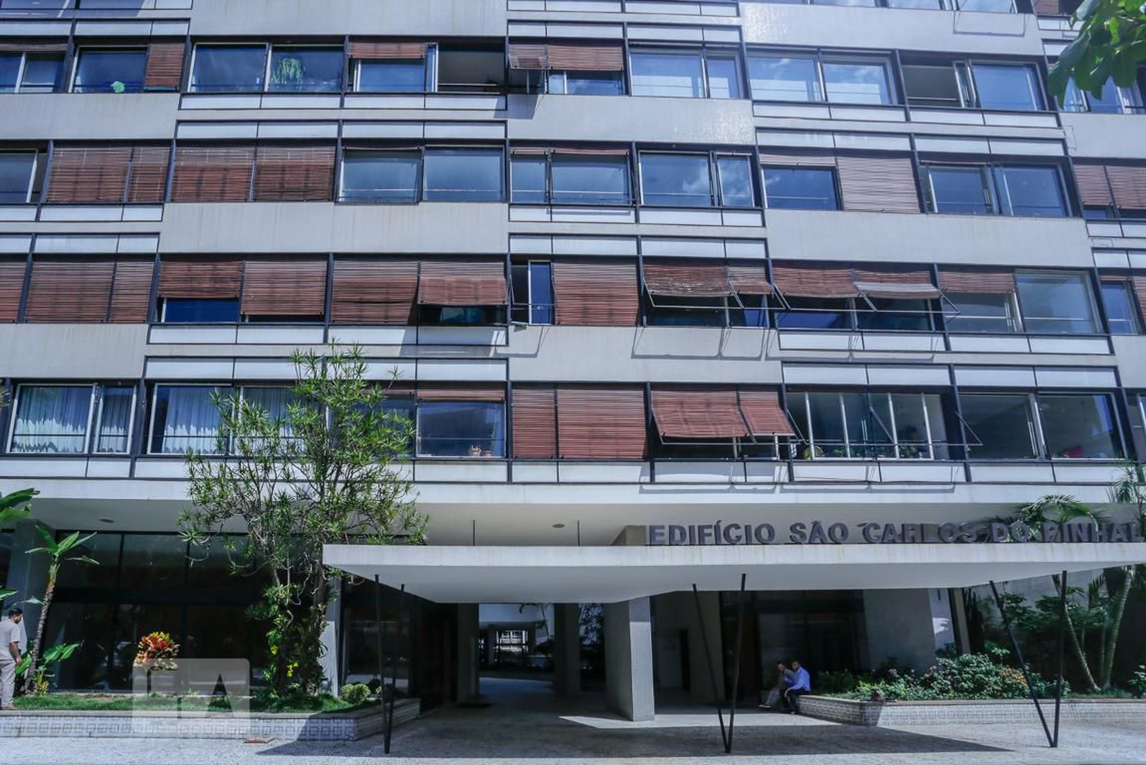 Fachada do Condominio Edifício São Carlos do Pinhal