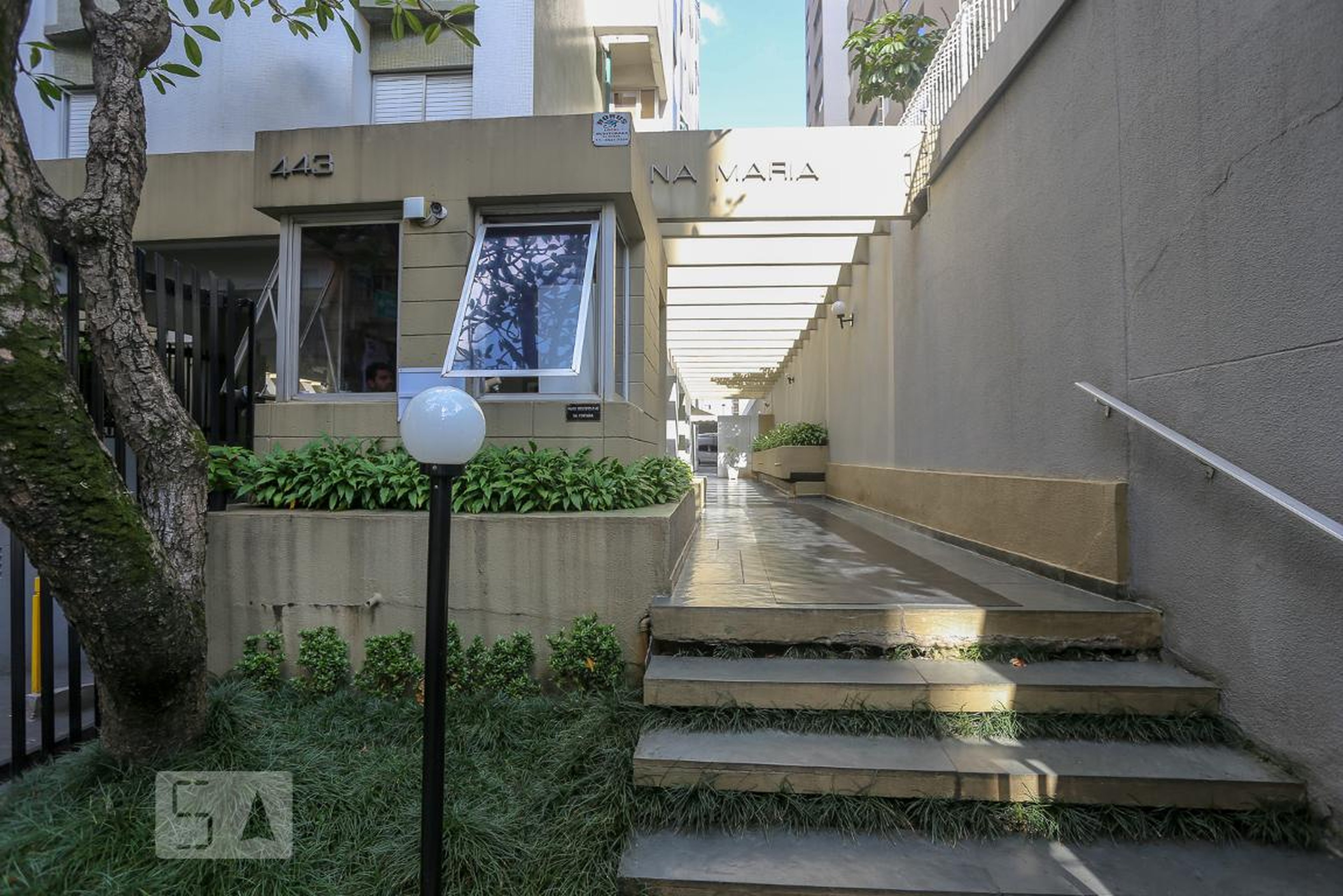 Fachada do Condominio Edifício Ana Maria
