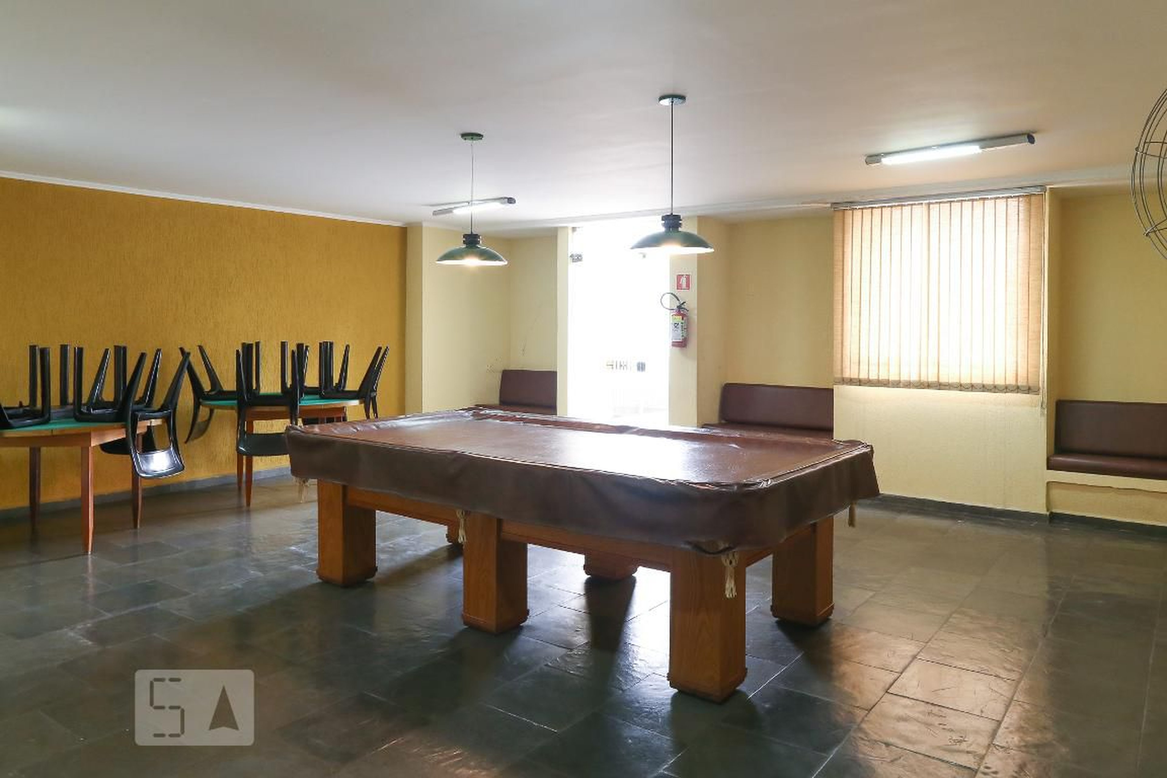 Salão de jogos - Oscar e Alfredo