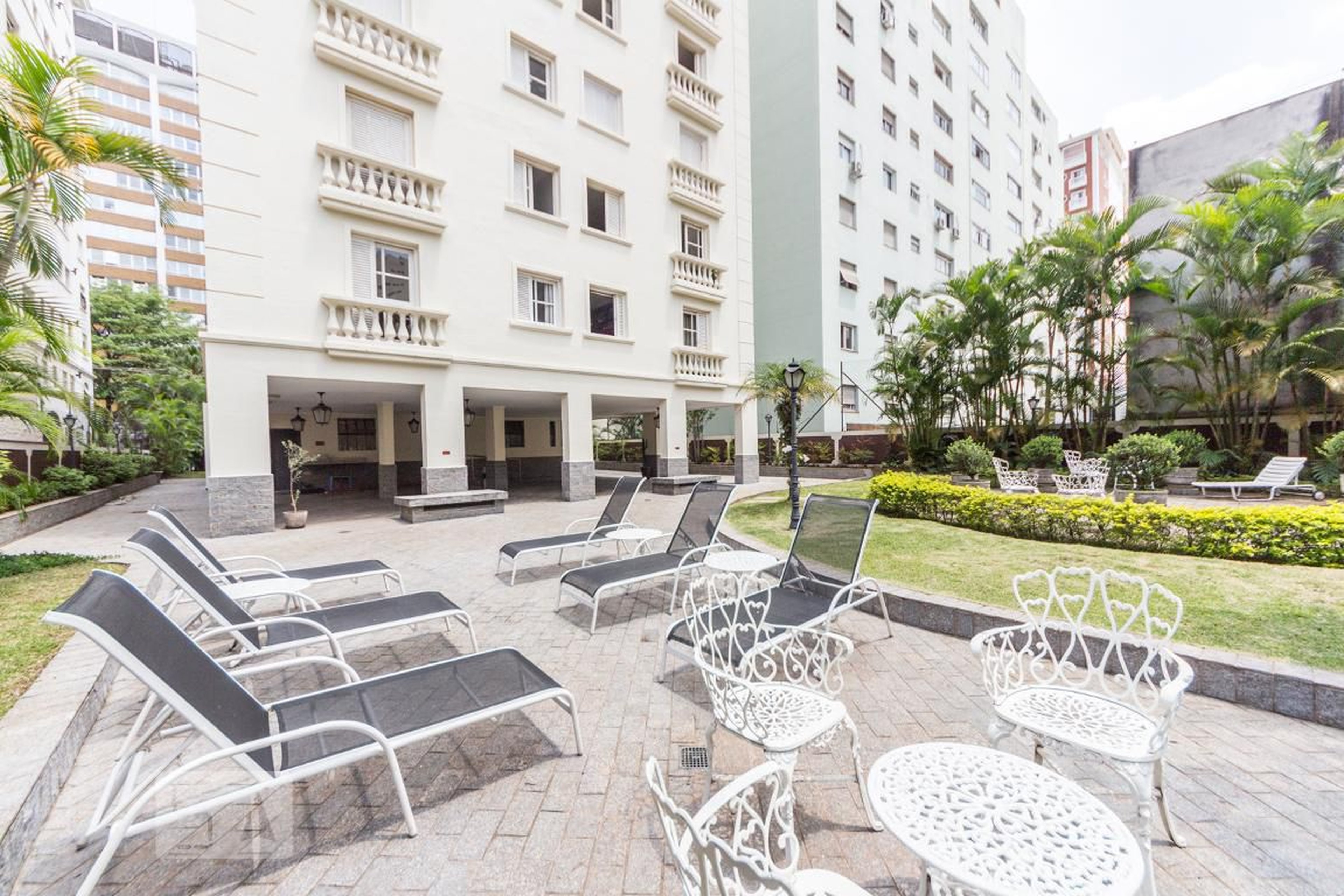 Área externa - Mansão de Racine