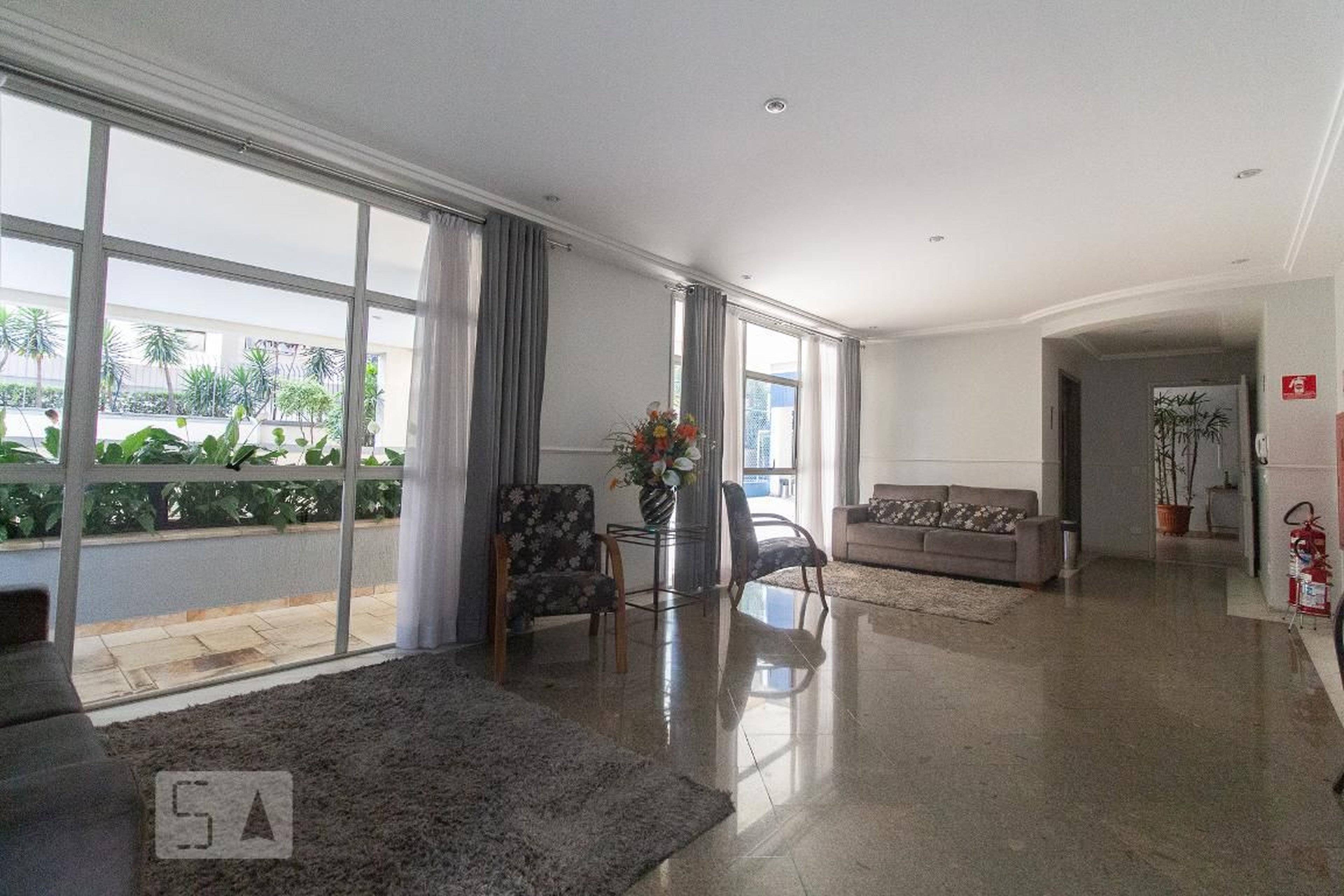 Hall de entrada - Edifício Residência Vilamoura