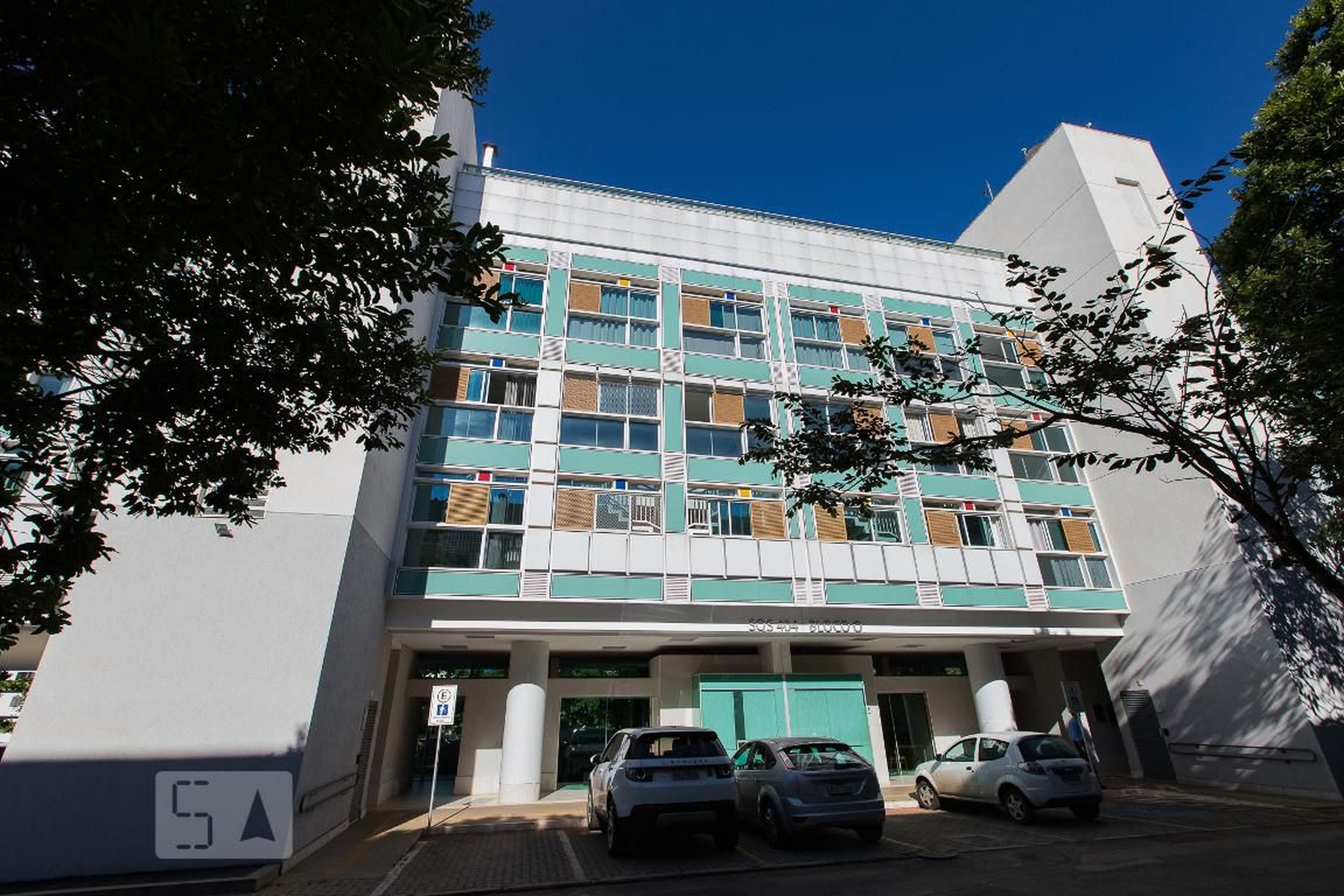 Fachada Condomínio em SQS 404 Bl. O, Asa Sul SQS 404