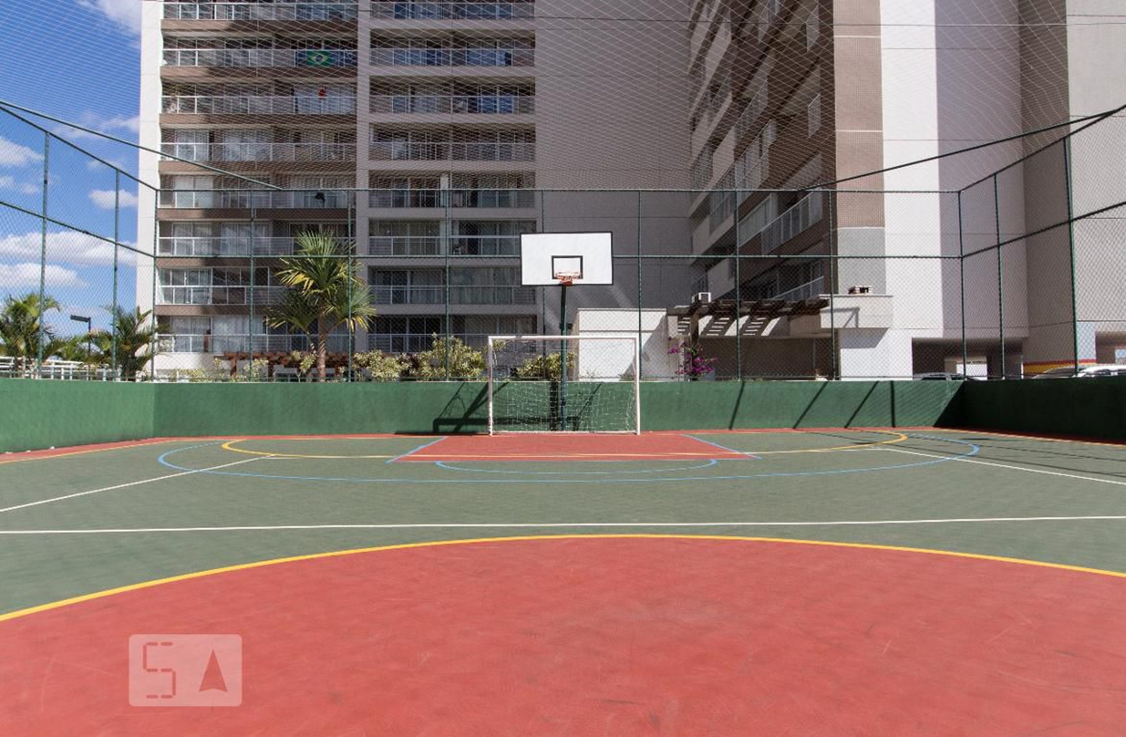 Quadra poliesportiva - Blend