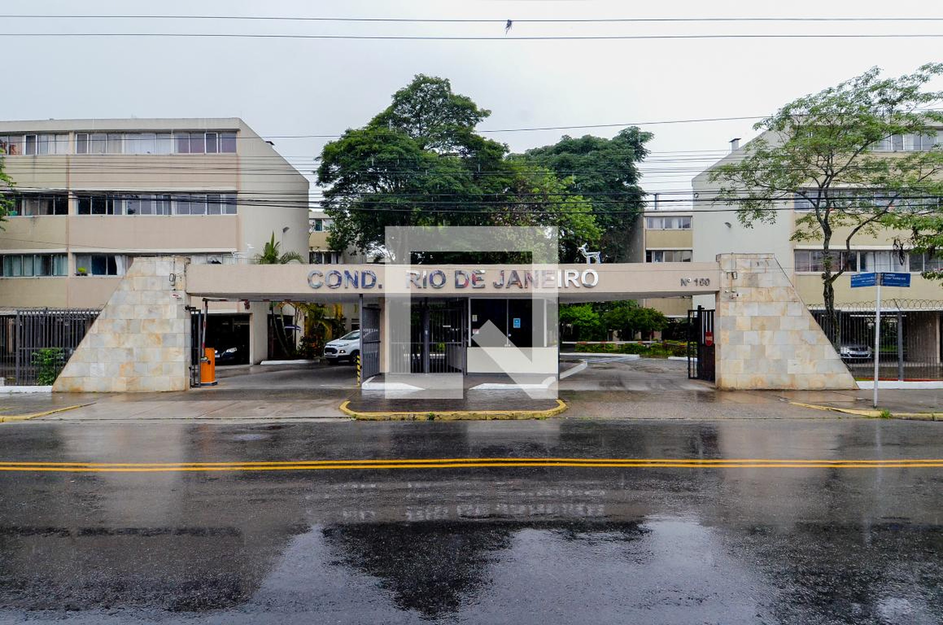 Fachada do Condomínio Condomínio Rio de Janeiro