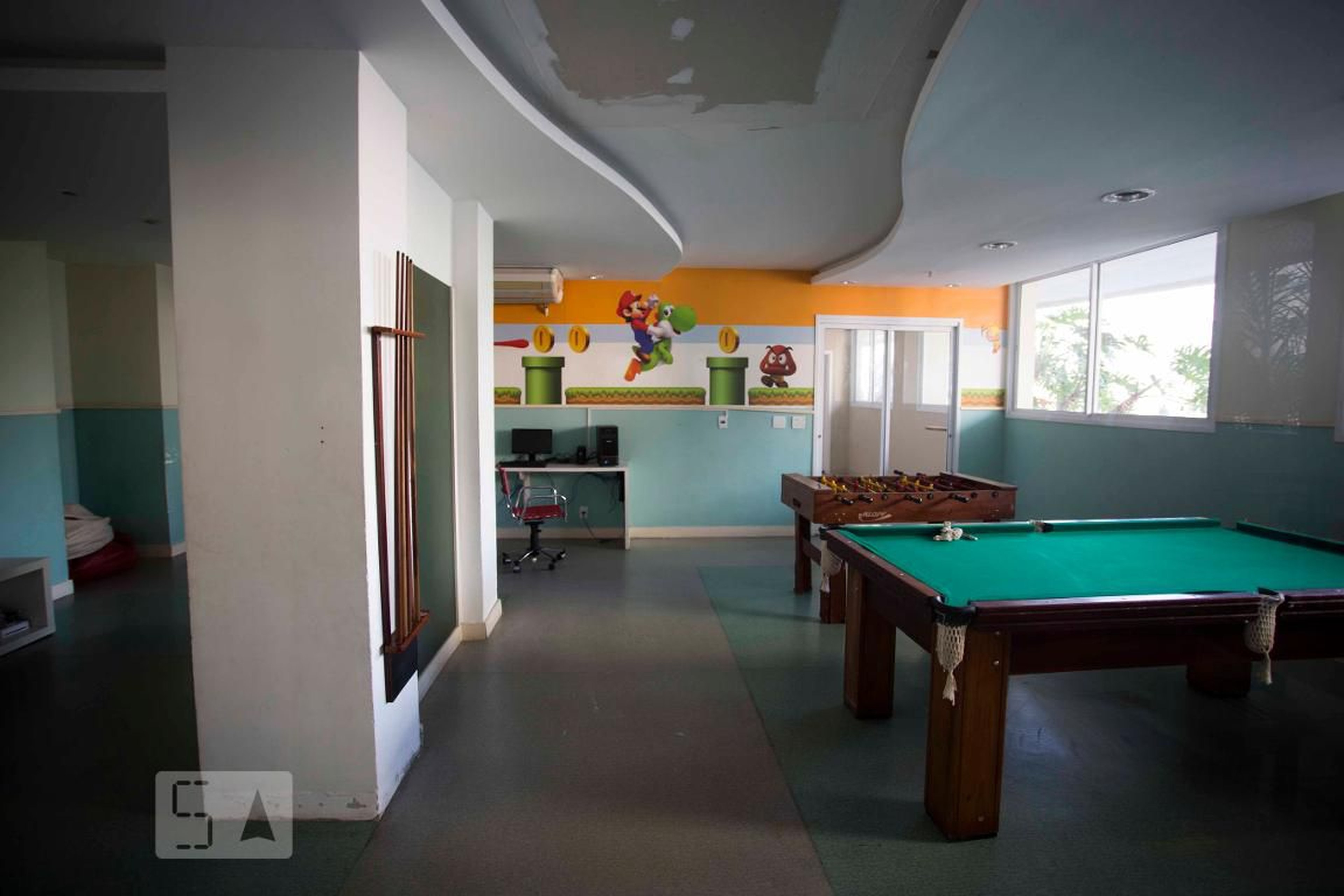 Salão de jogos - Edifício Fit Residence Service