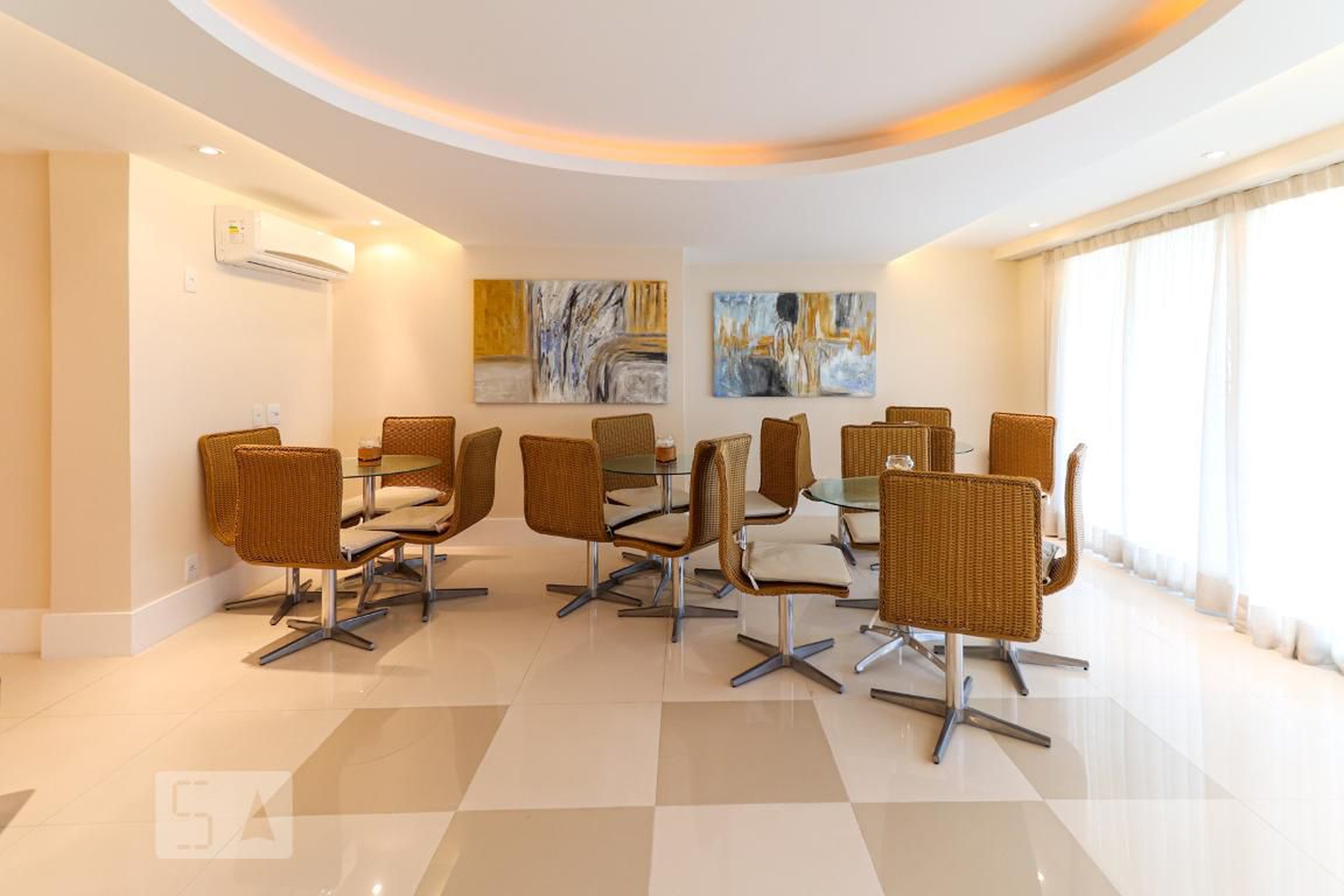 SALÃO DE FESTAS - Edifício Dourado Pontal da Areia