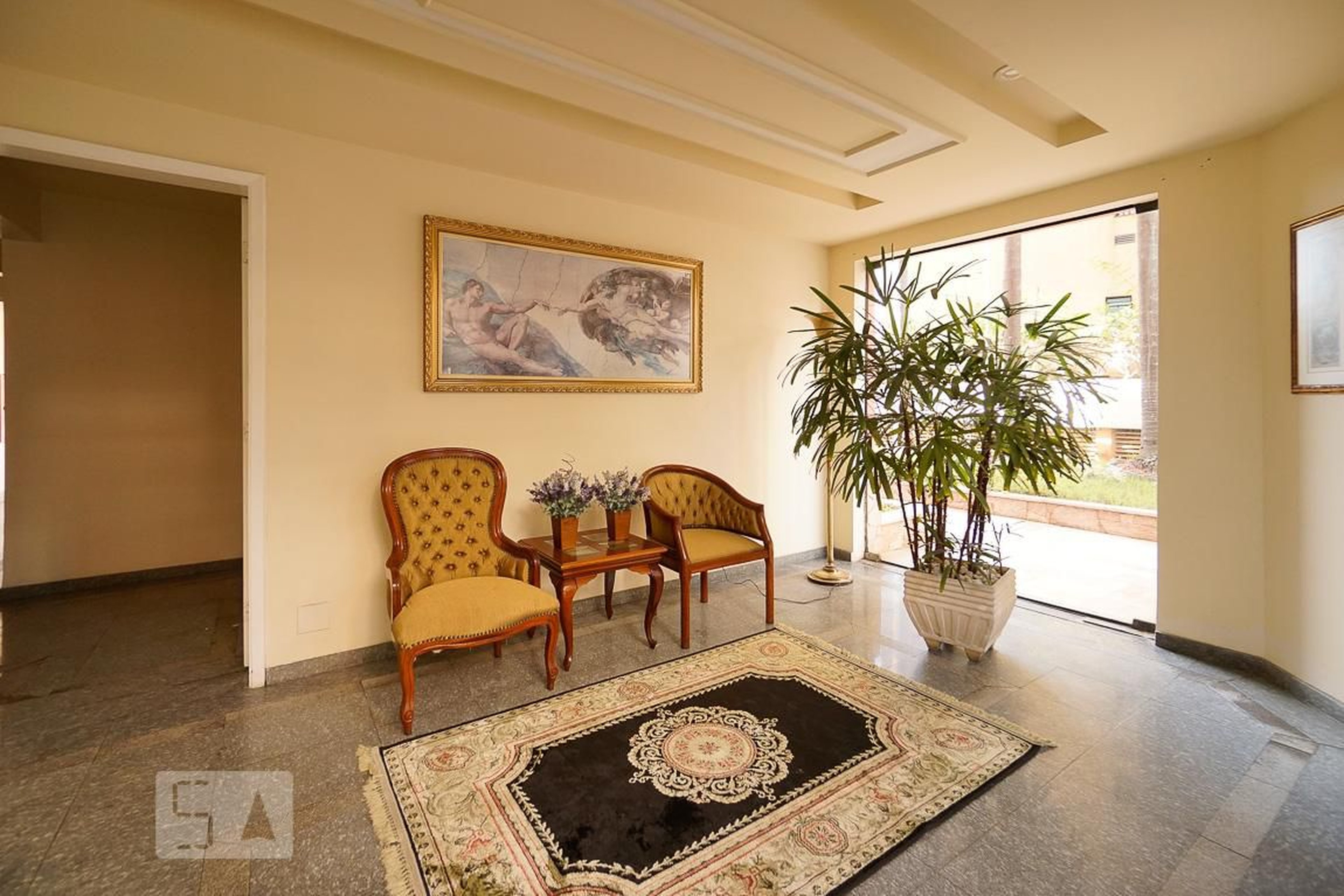 Hall de entrada Condomínio Cap'Dor