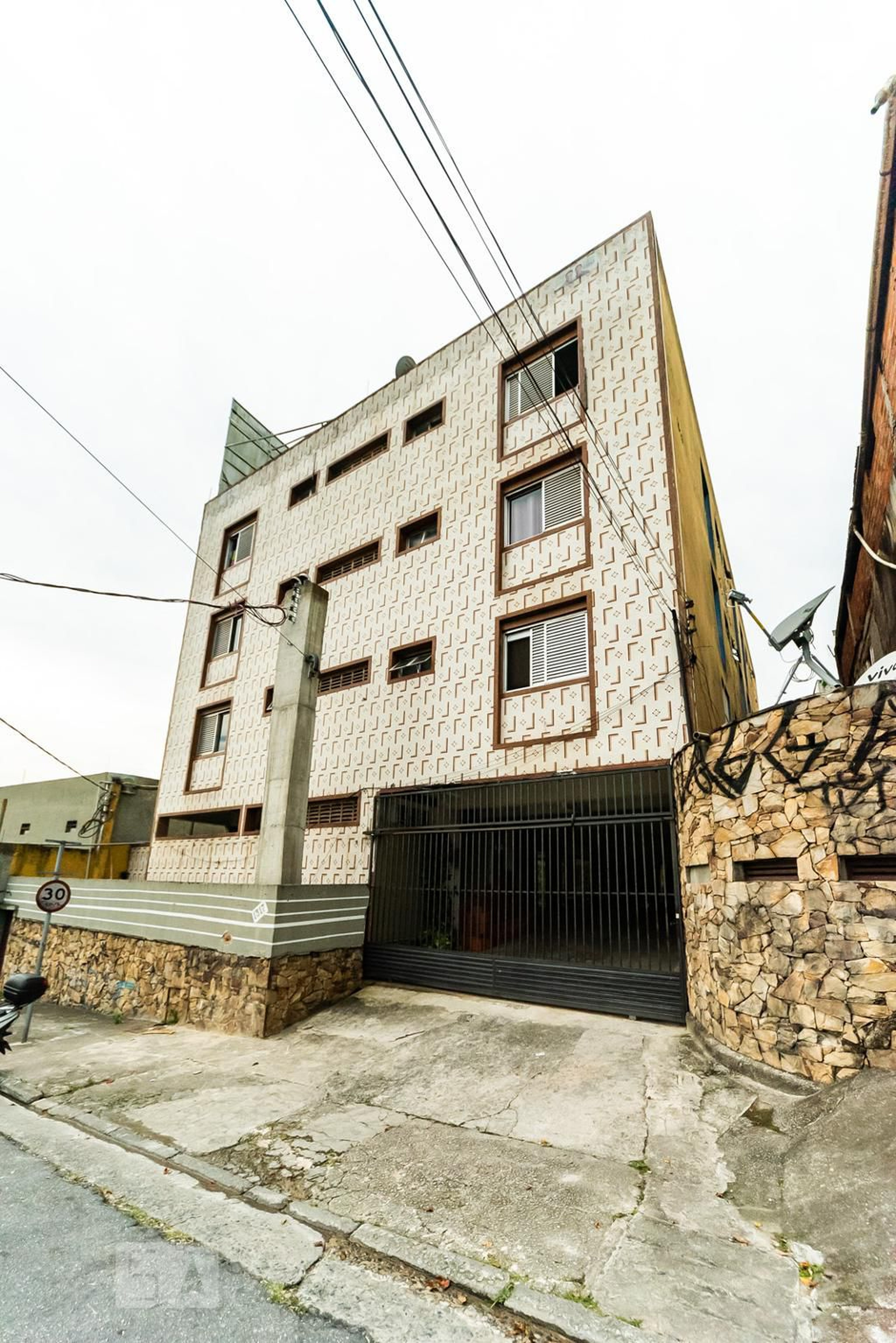 Fachada do Condomínio Residencial Anchieta