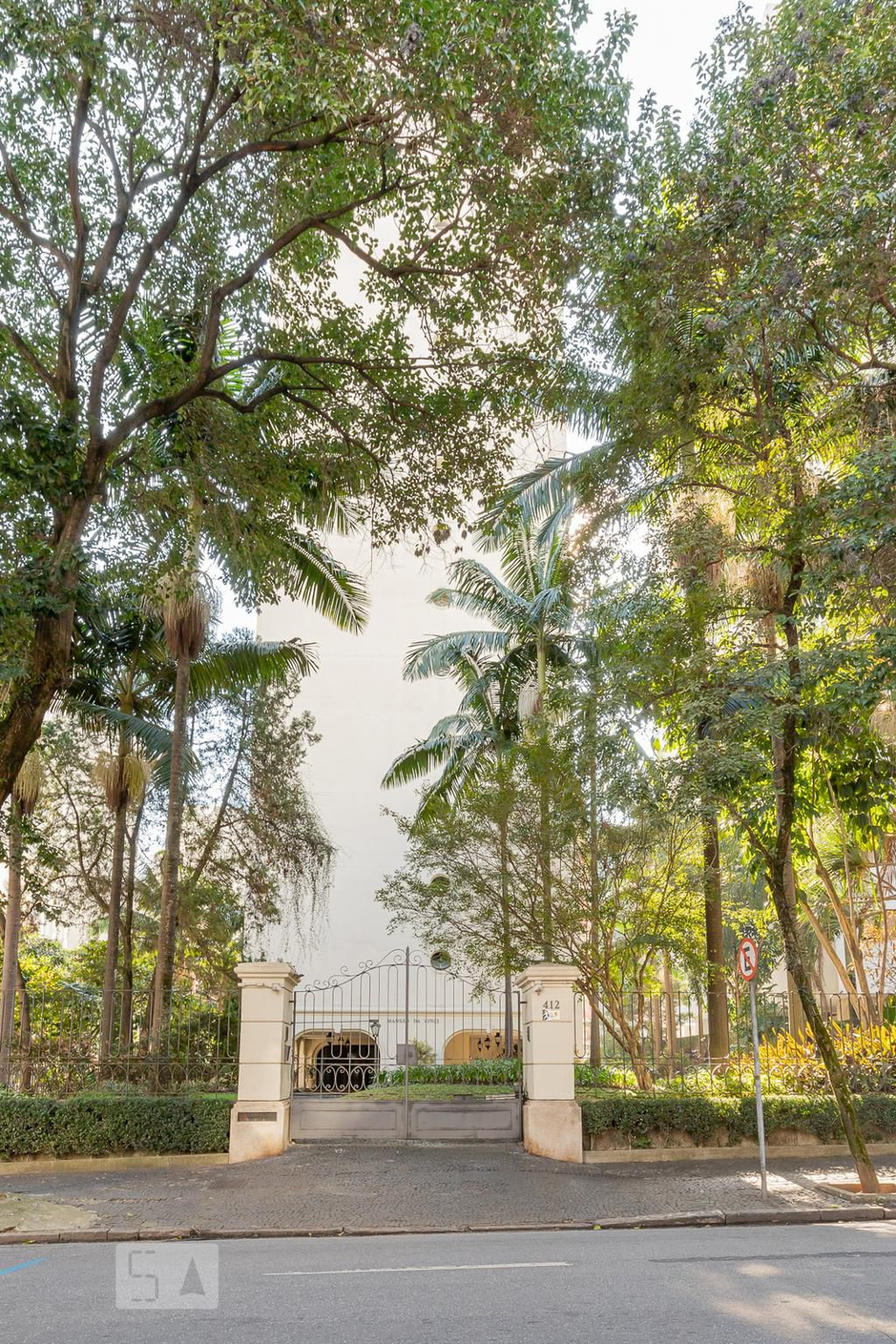 Fachada do prédio Condomínio Mansão da Vinci