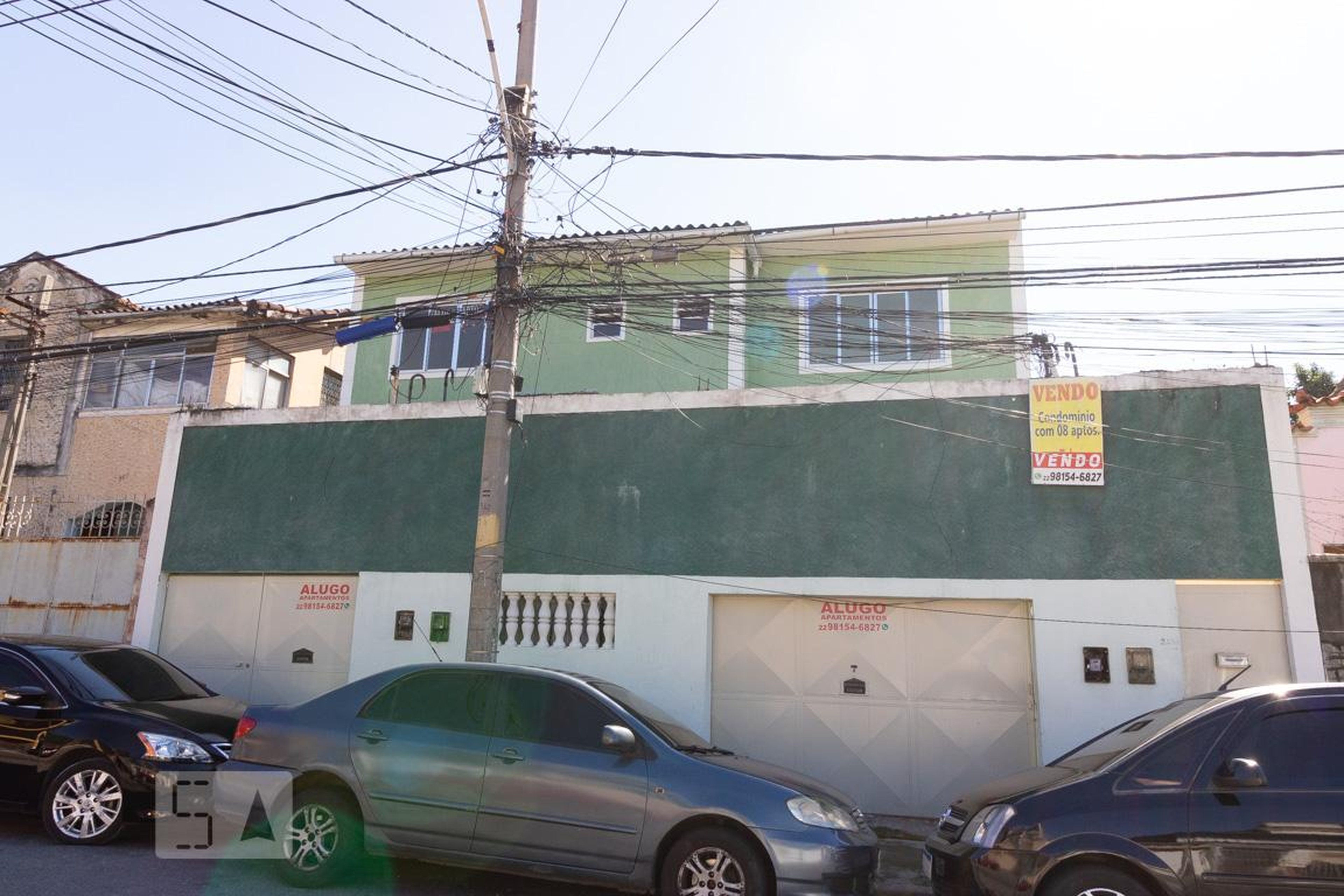 Fachada Condomínio em Rua Basílio de Brito, 205A
