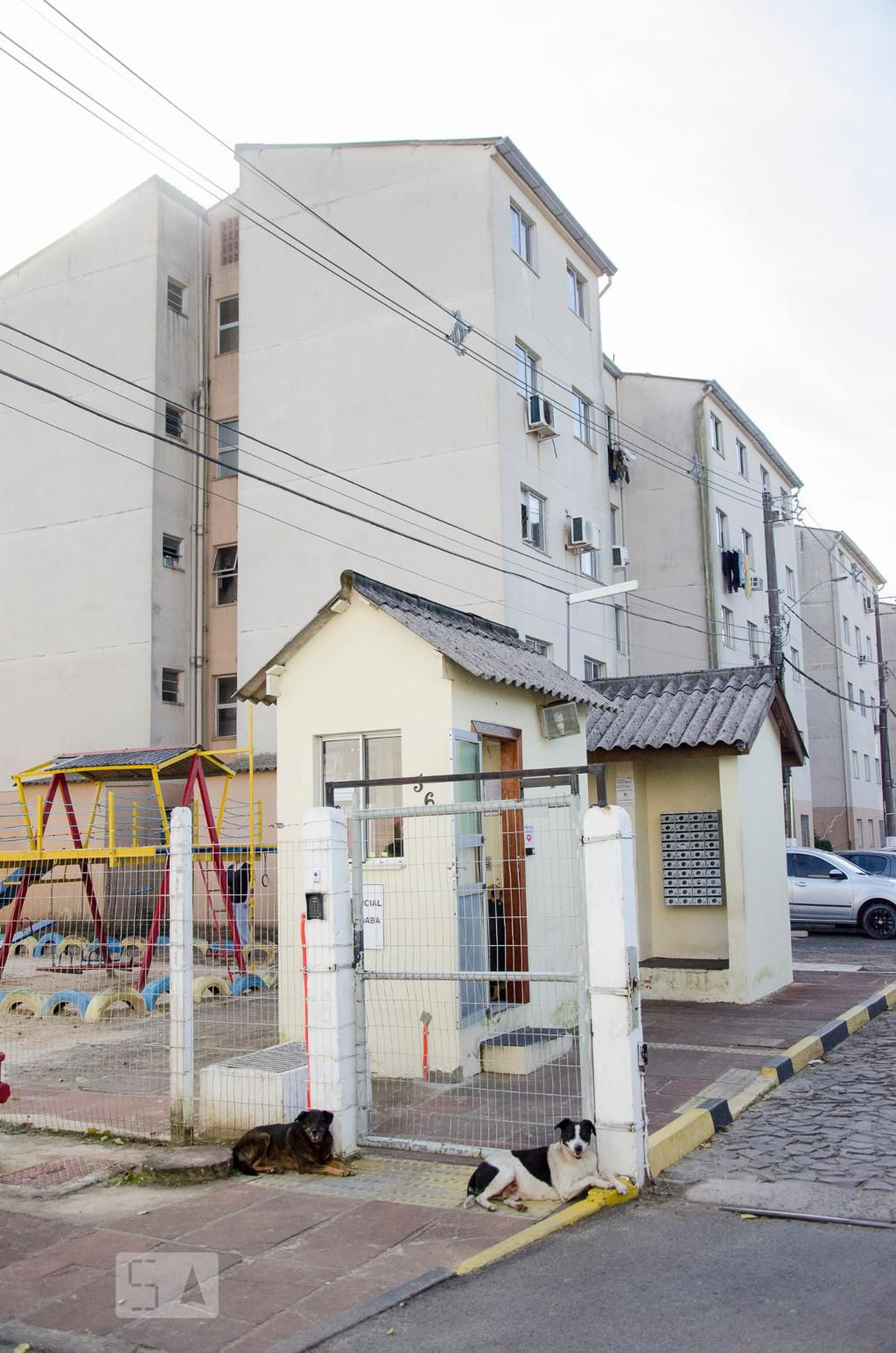 Fachada do Prédio Residencial Porangaba B