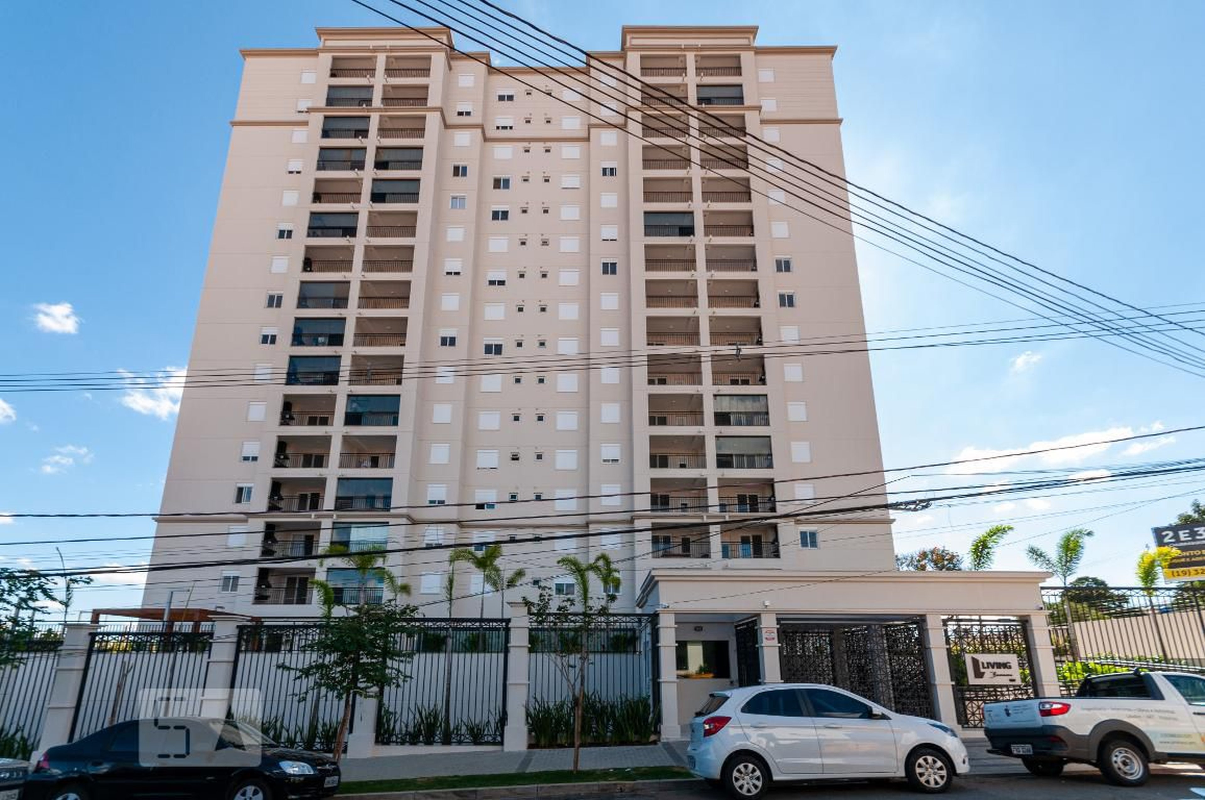 Fachada do Prédio Condomínio Living Baroneza