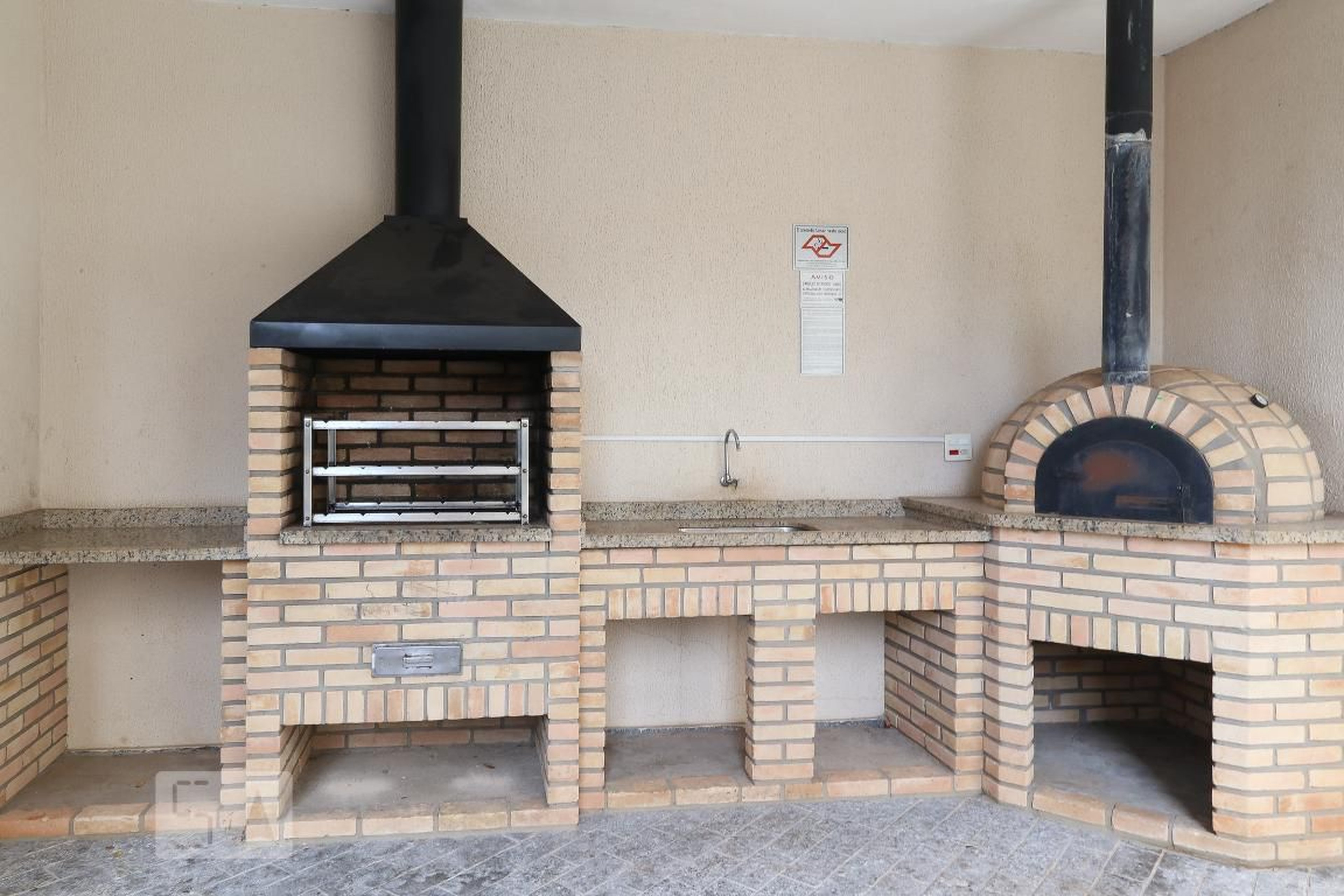 Churrasqueira 1 - Edificio Atmosphera Vida & Lazer