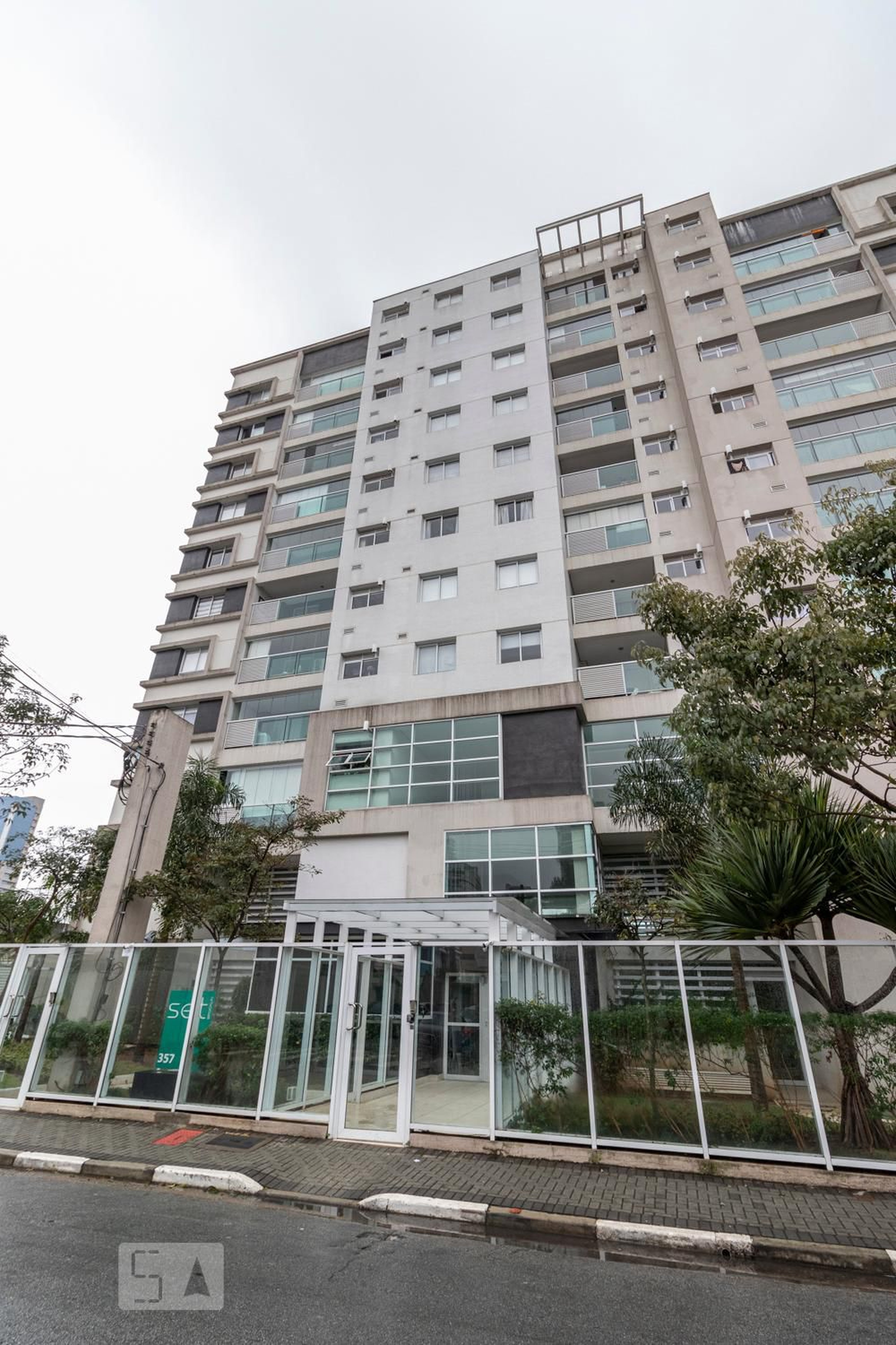 Fachada do Prédio Condomínio Set Brooklin