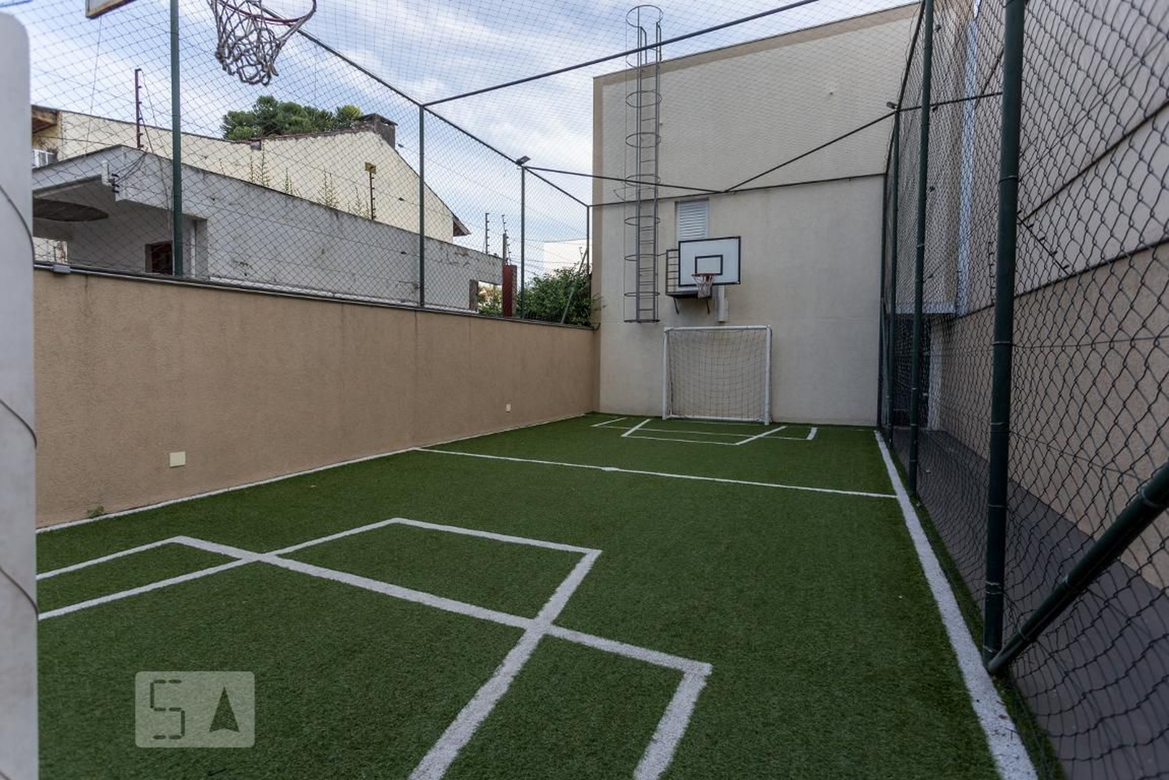 Quadra de esportes - Santorini