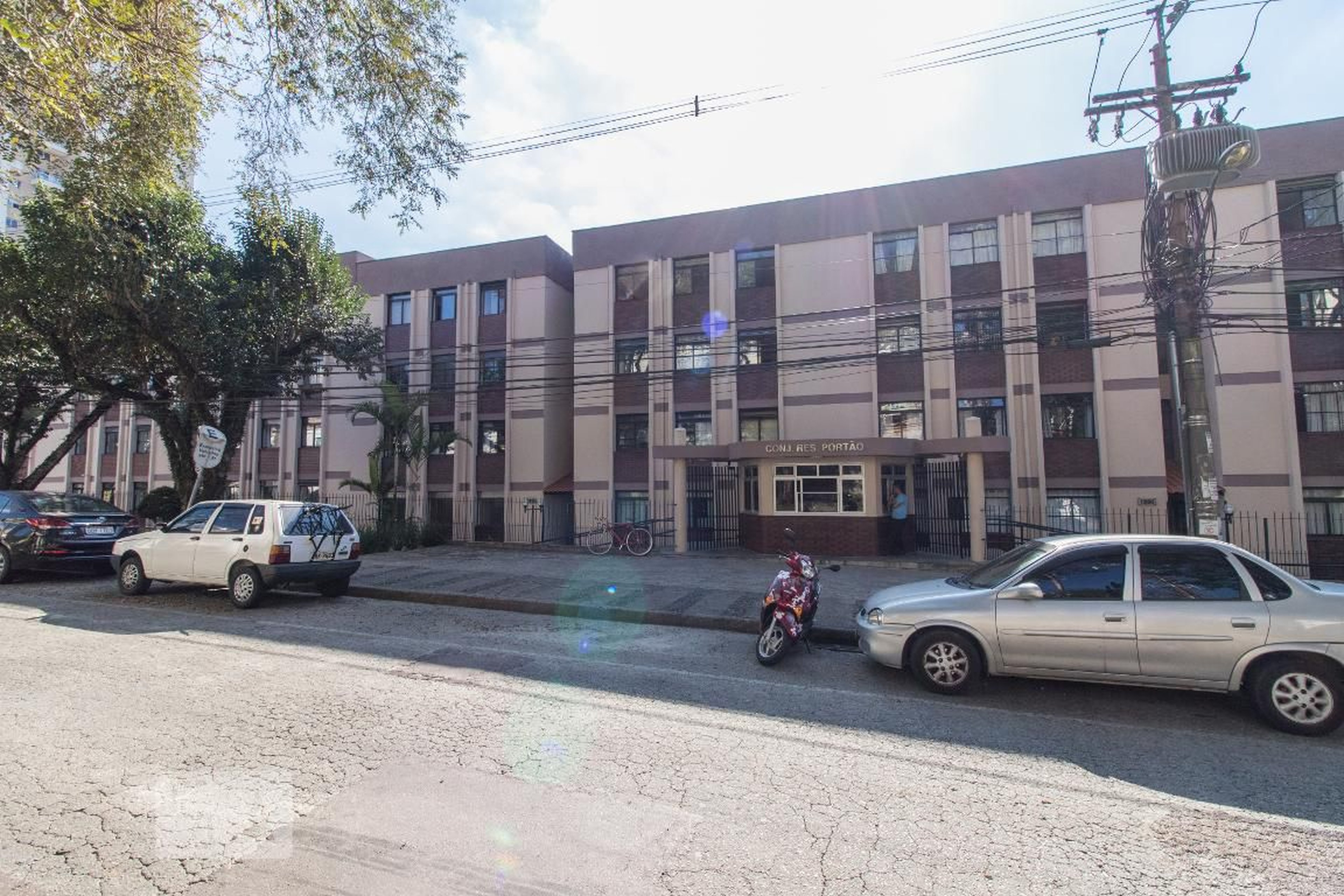 Fachada do condominio Condomínio Conjunto Habitacional Portão