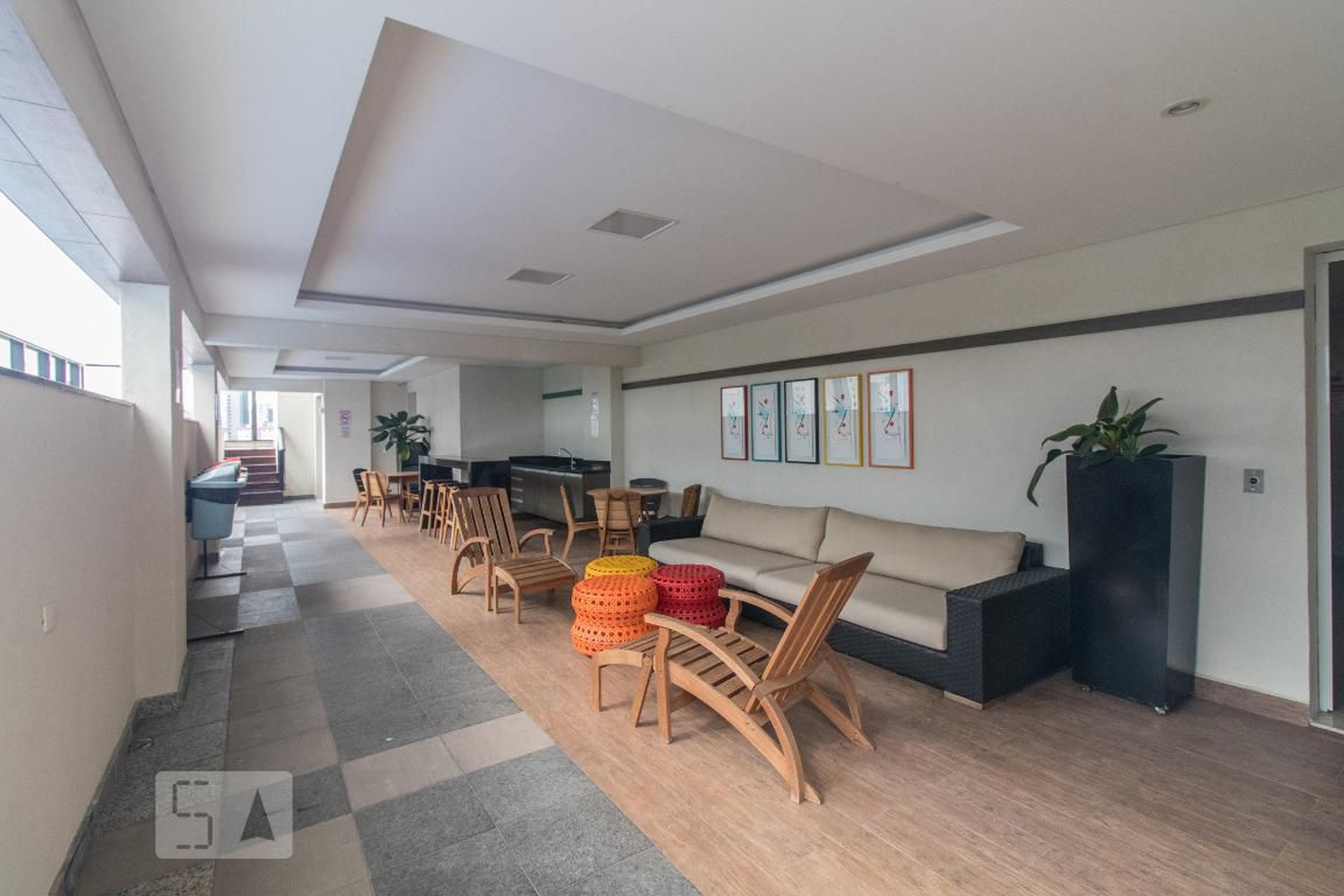 Area da piscina - Residencial Ink Champagnat