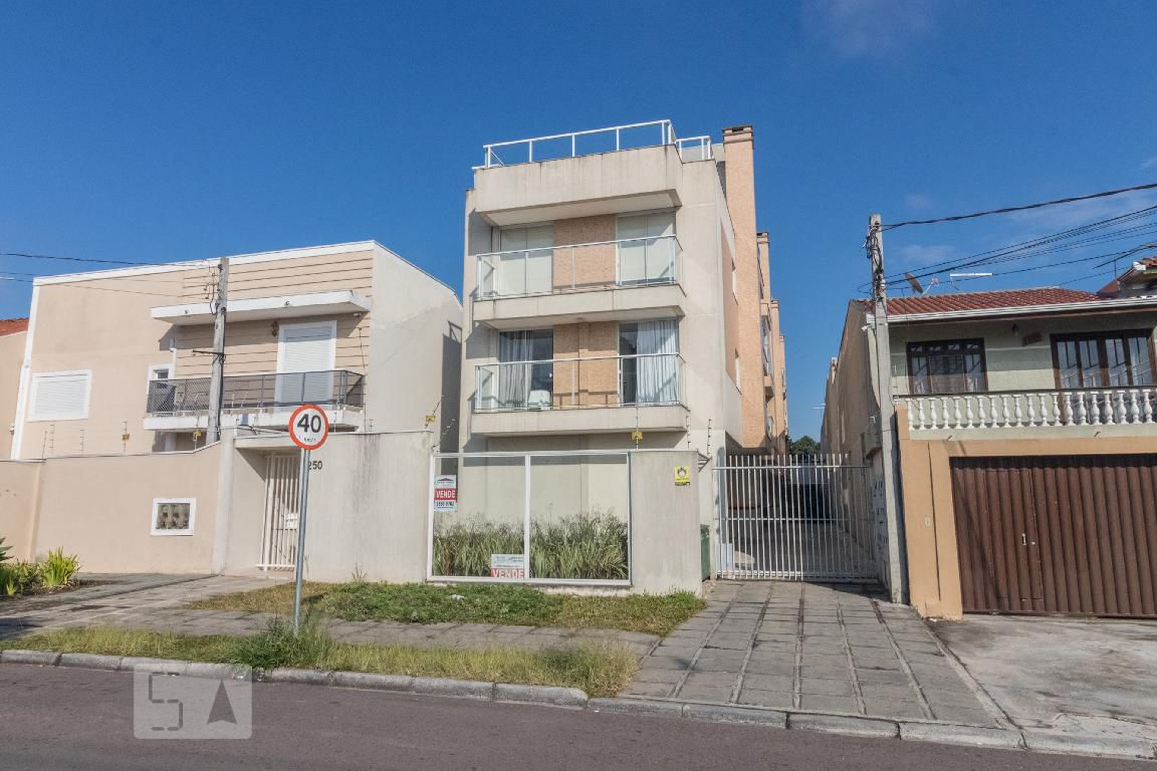 Fachada do Prédio Residencial Maria Valente