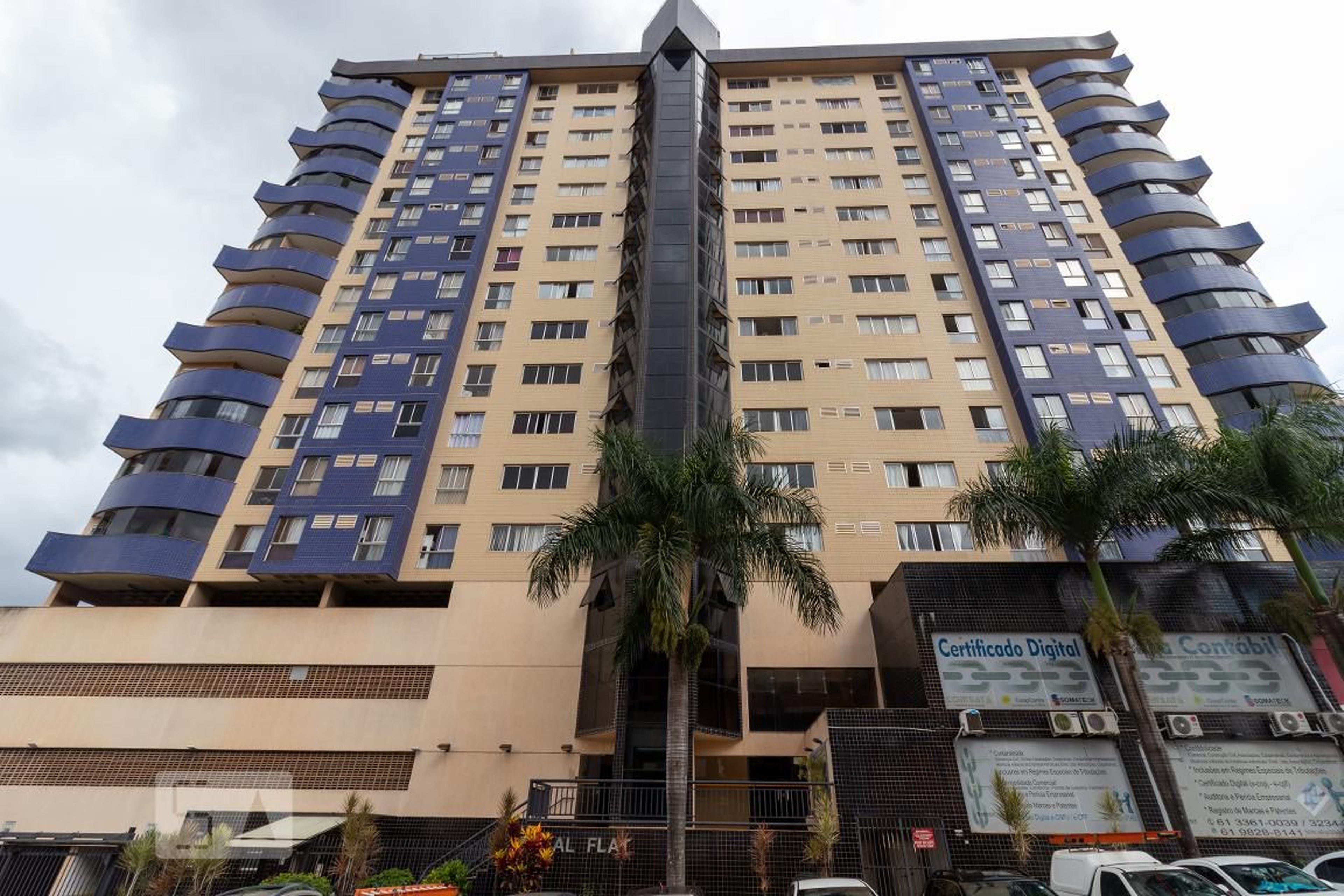 Fachada Condomínio Real Flat