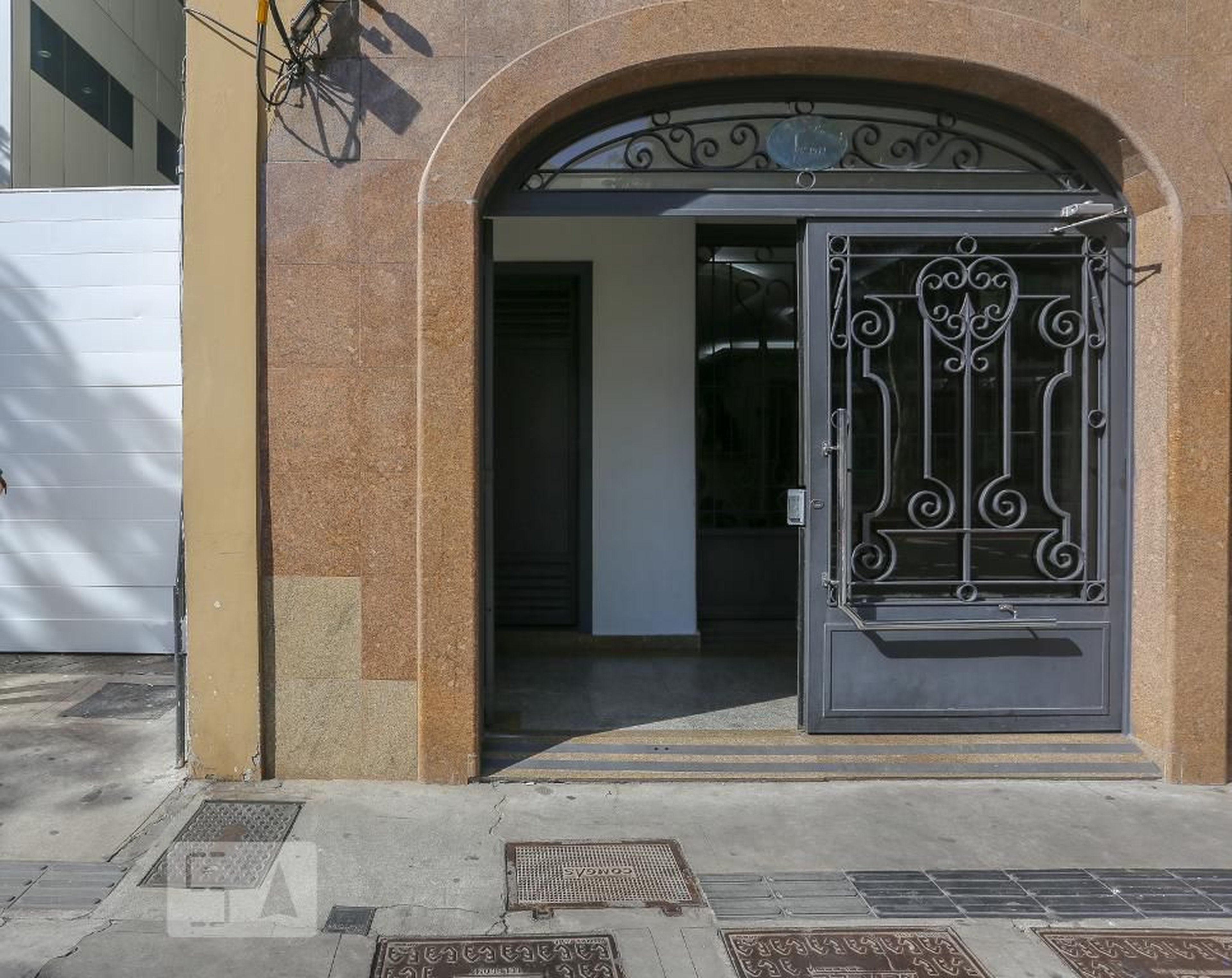 Fachada do Condominio Edifício Luzano