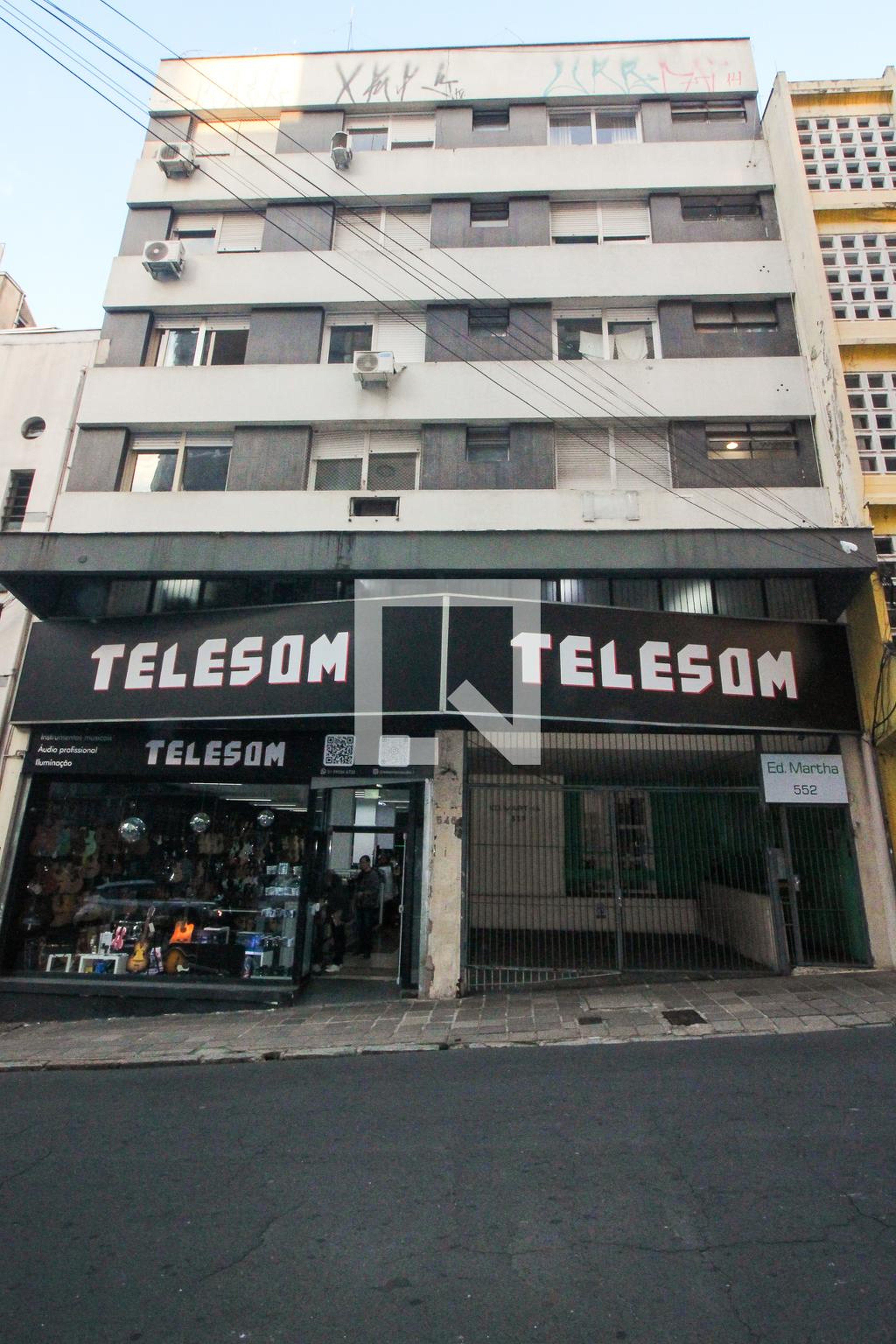 Fachada do Prédio Edifício Martha
