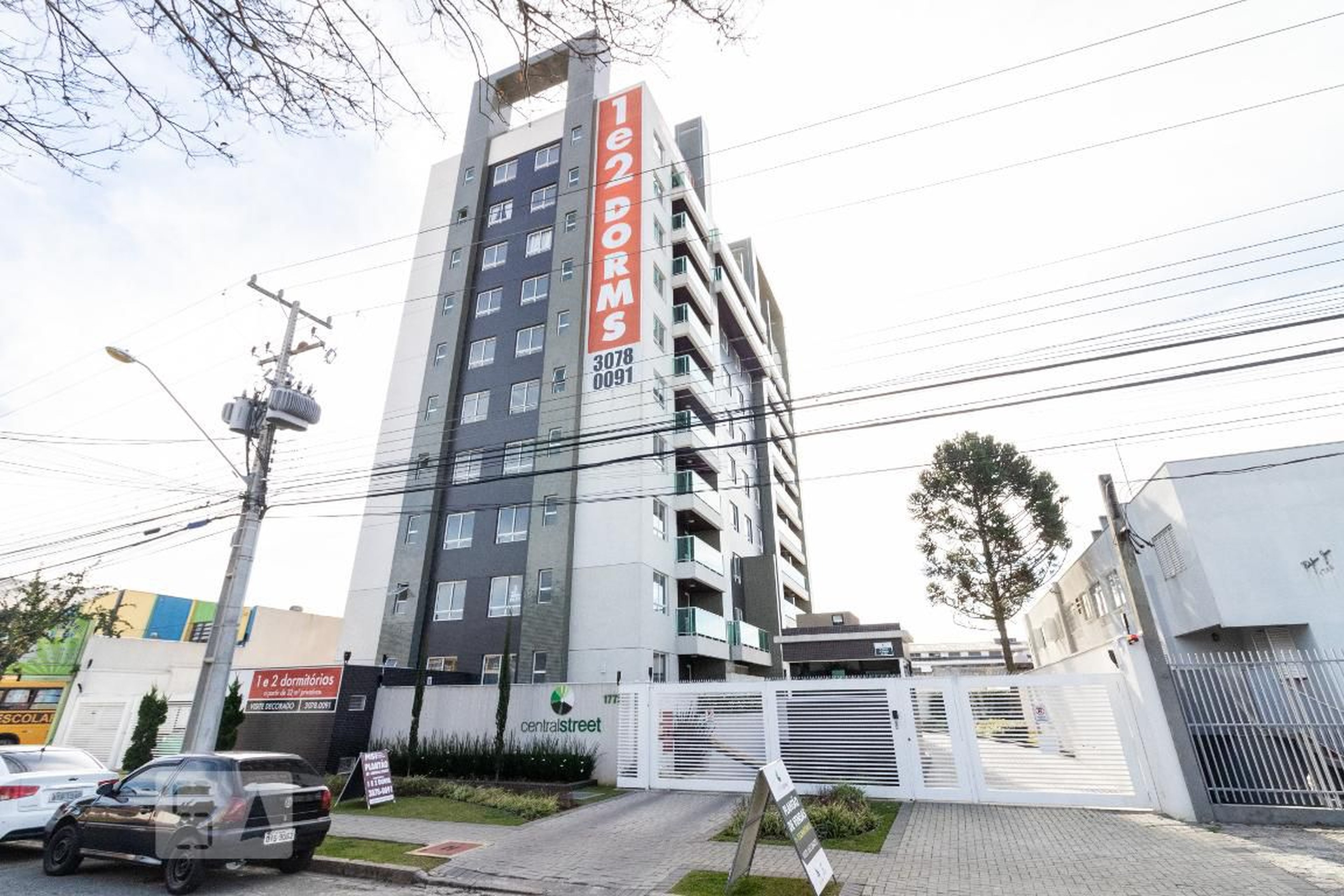 Fachada do predio Condomínio Central Street