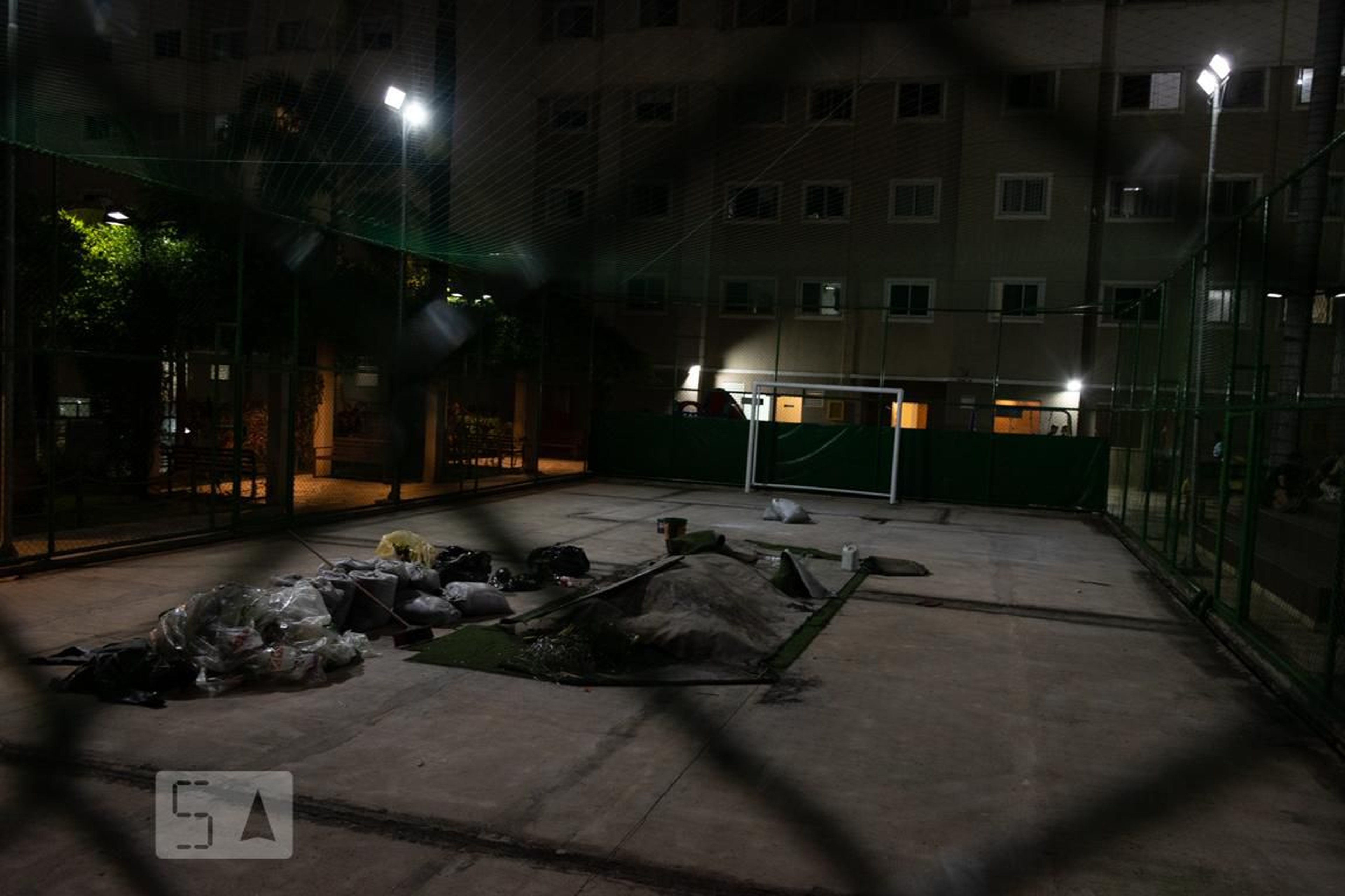 Quadra esportiva - Top Life -Miame Beach