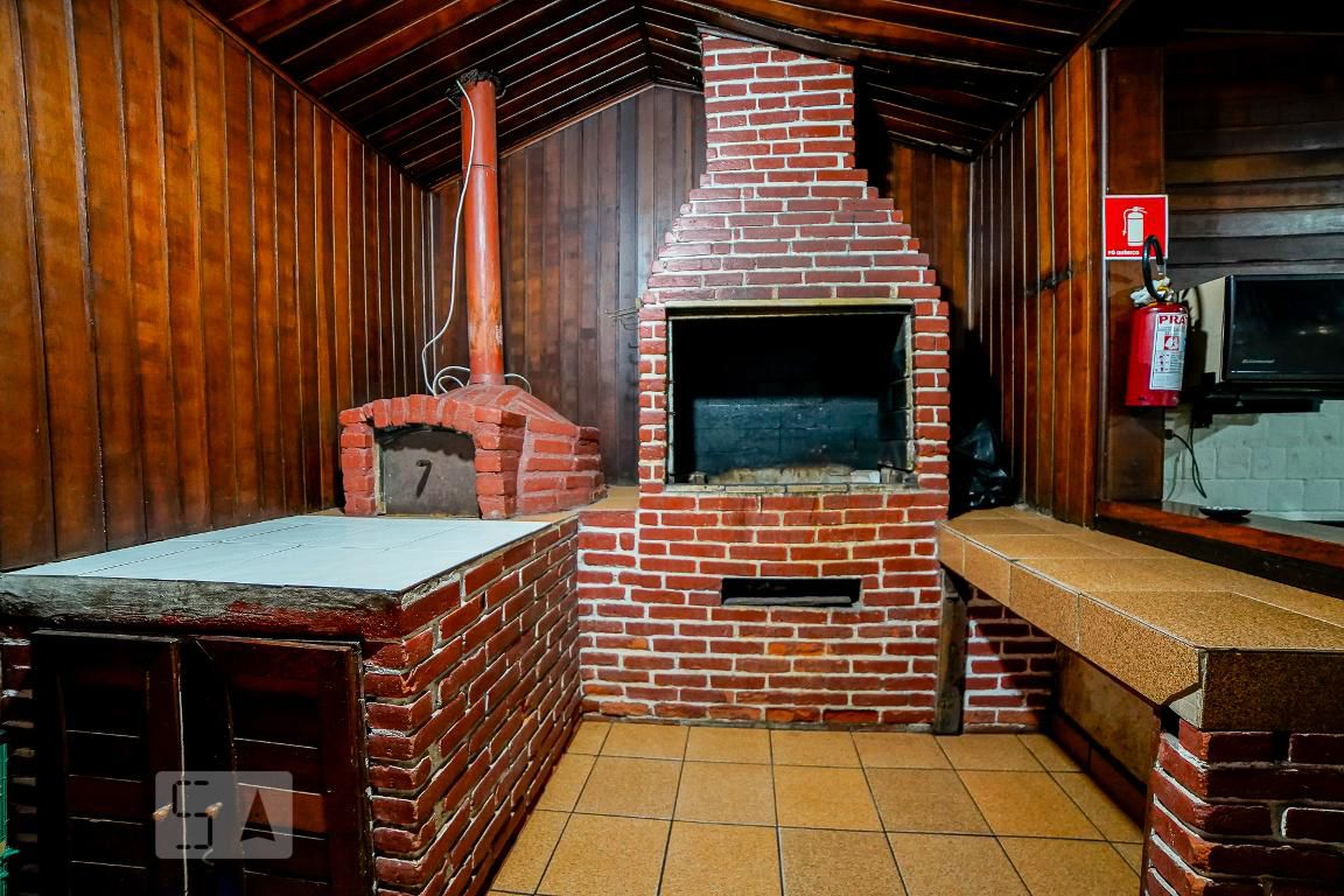 Área comum - Churrasqueira - 