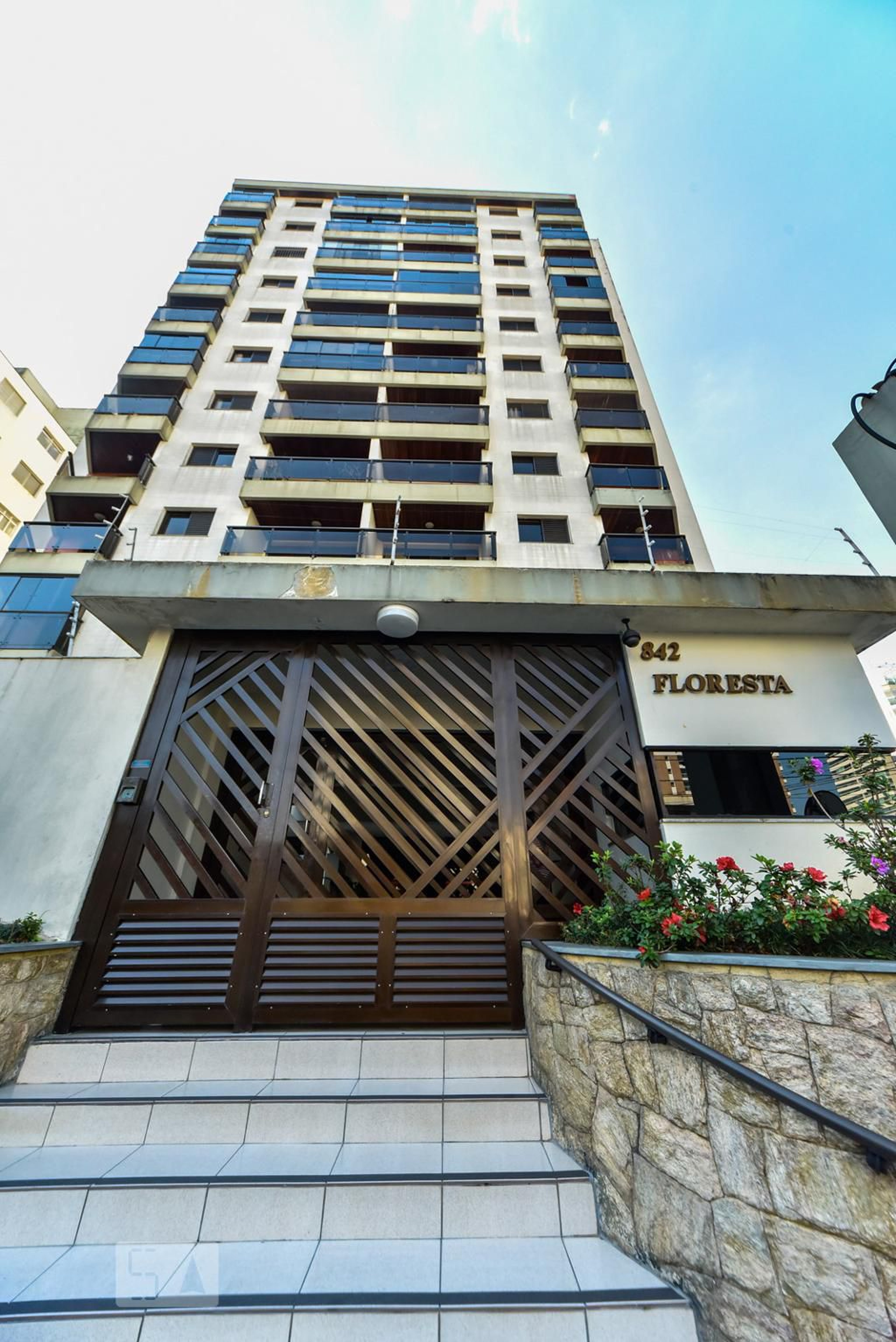 Fachada do Prédio Edifício Floresta