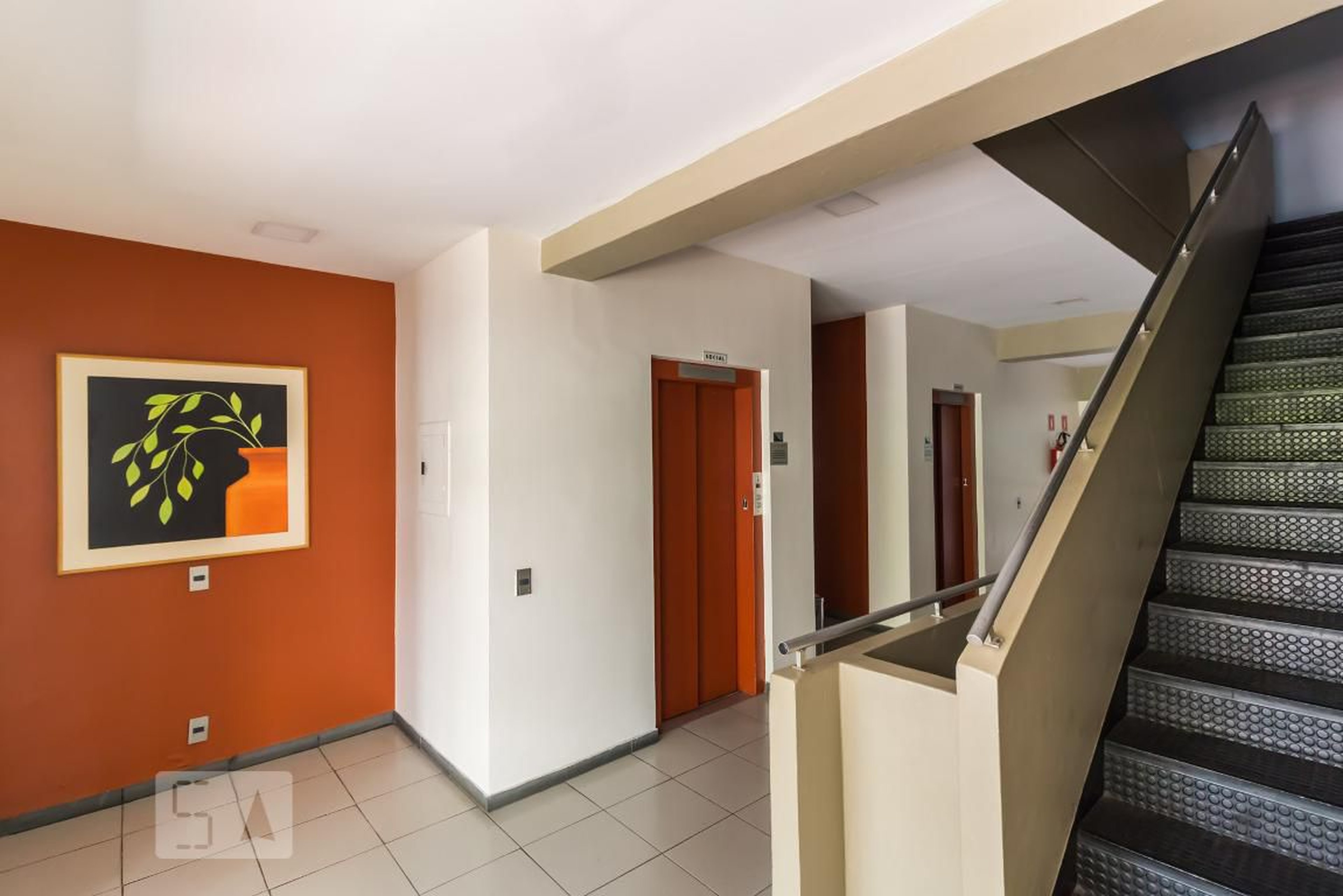 Hall social - Edifício Modular Lark I e II