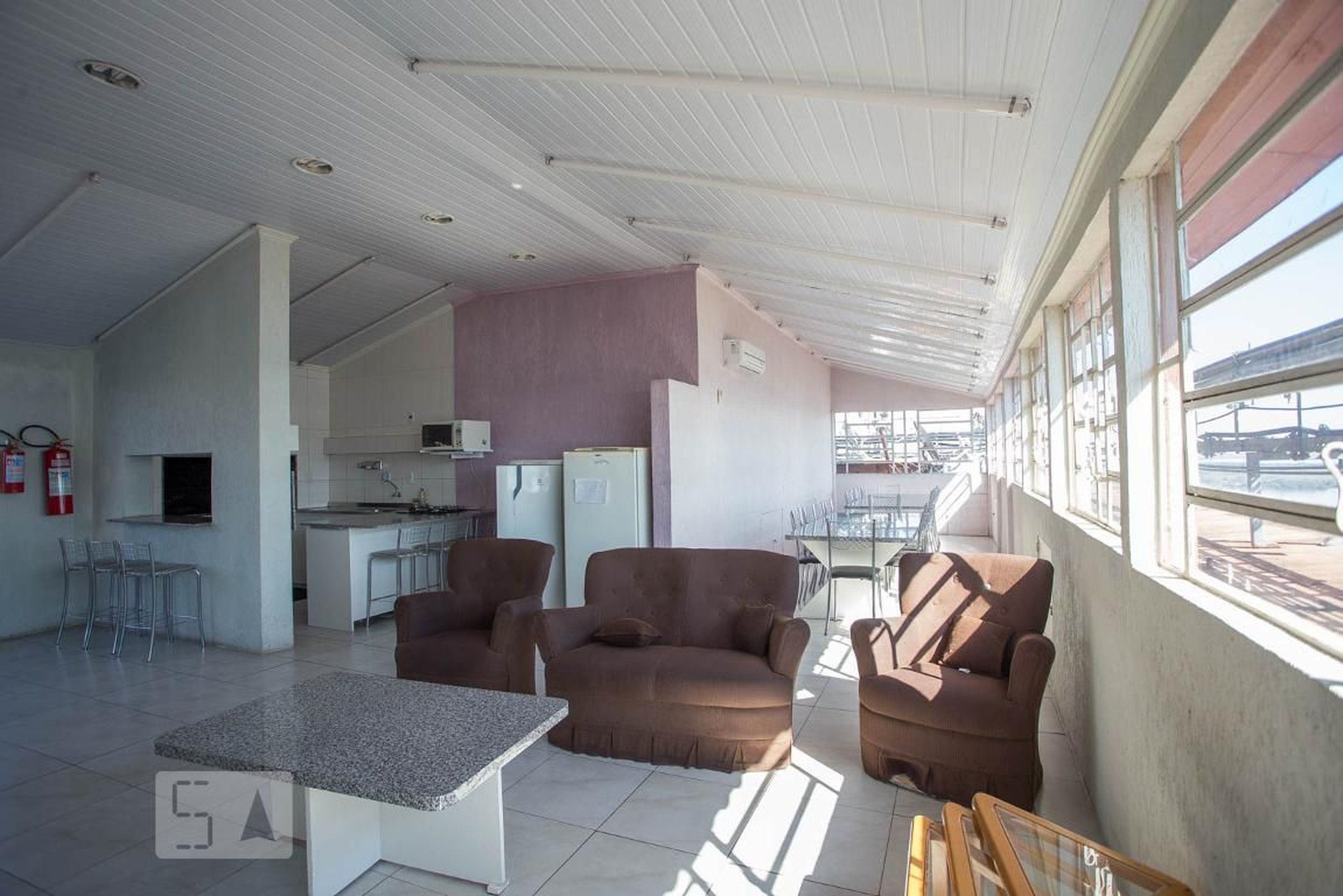 Salão de festas - Edifício Cacique