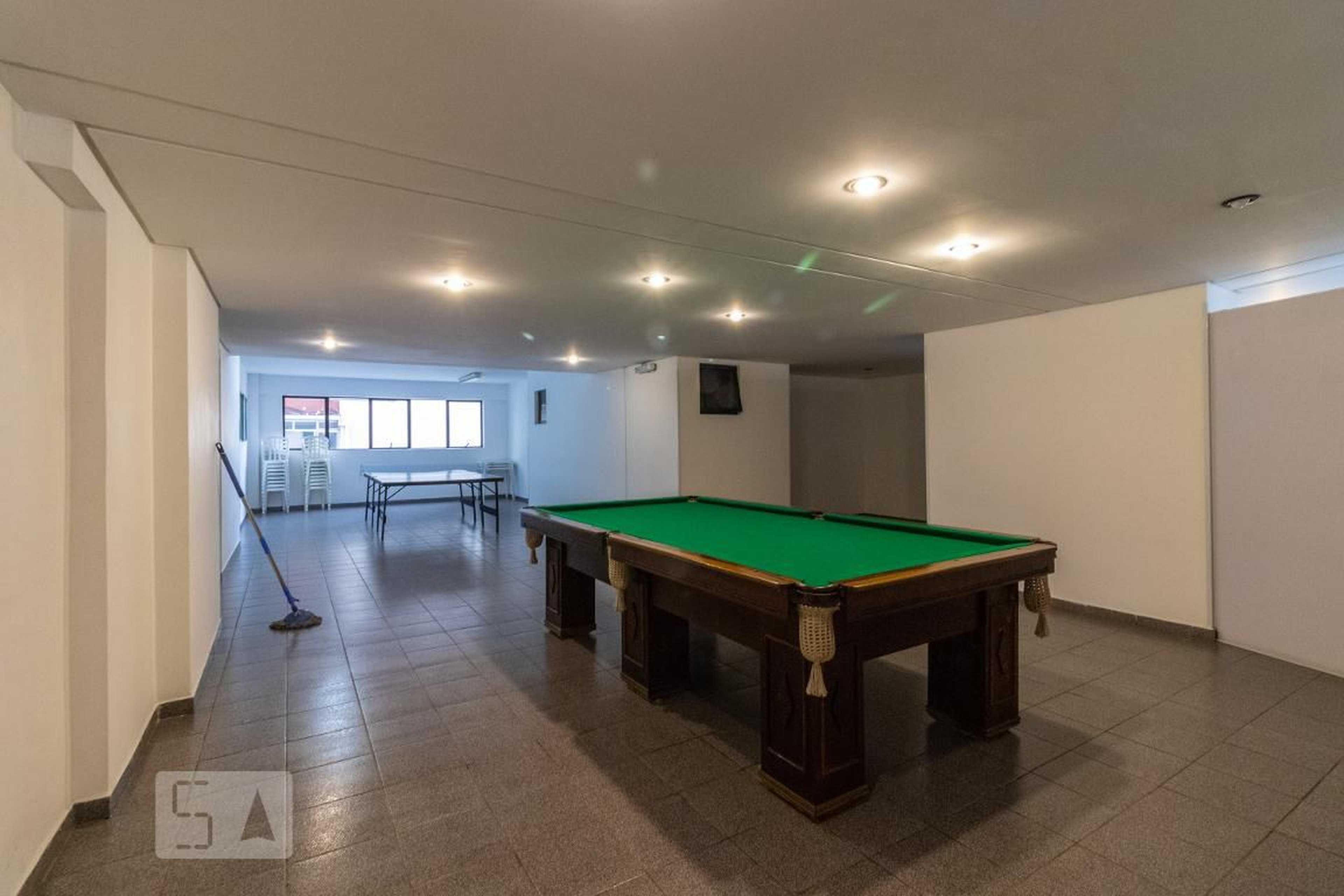 Sala de jogos - Edifício Guarujá