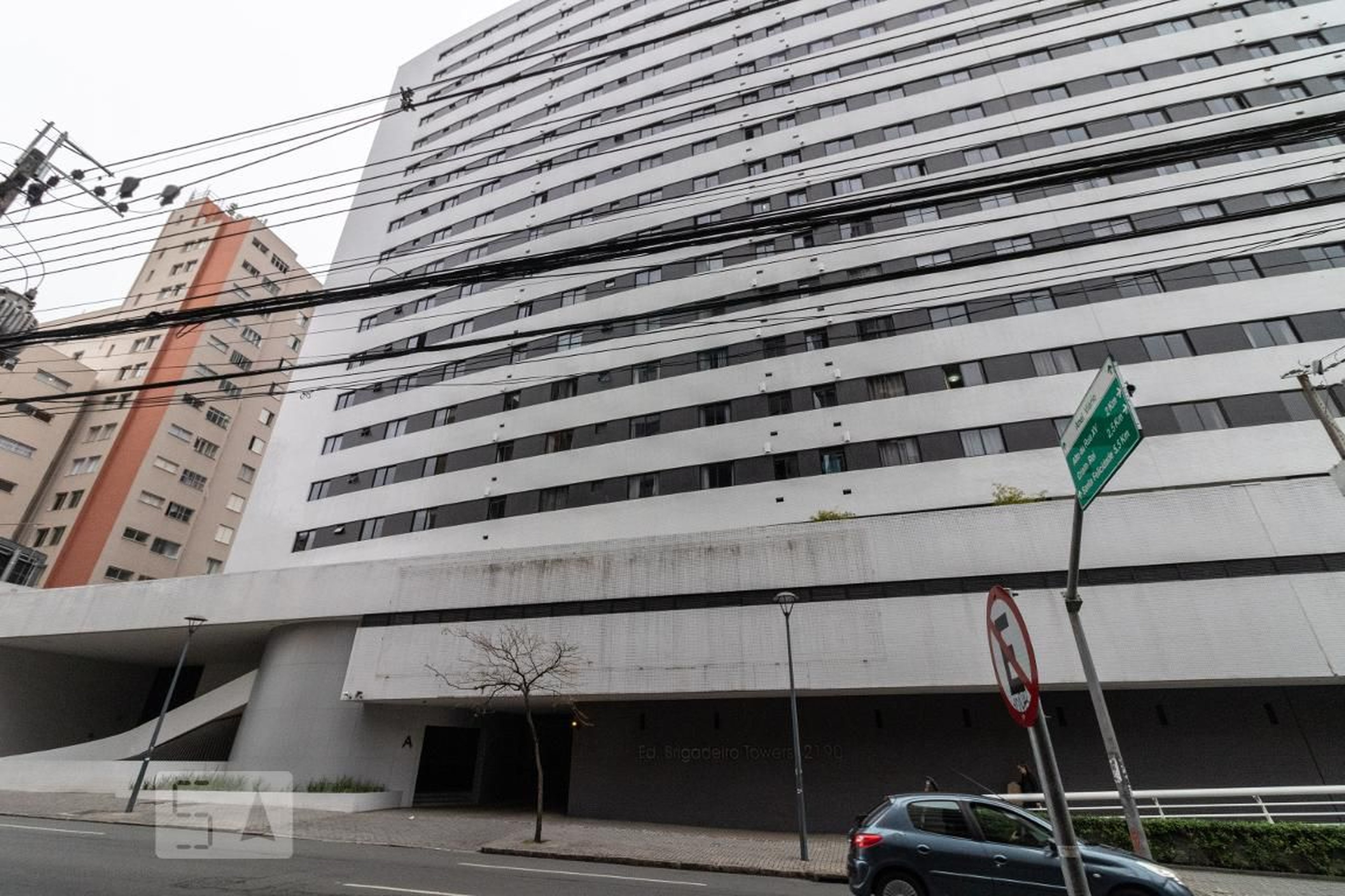 Fachada do Condomínio Condomínio Brigadeiro Towers