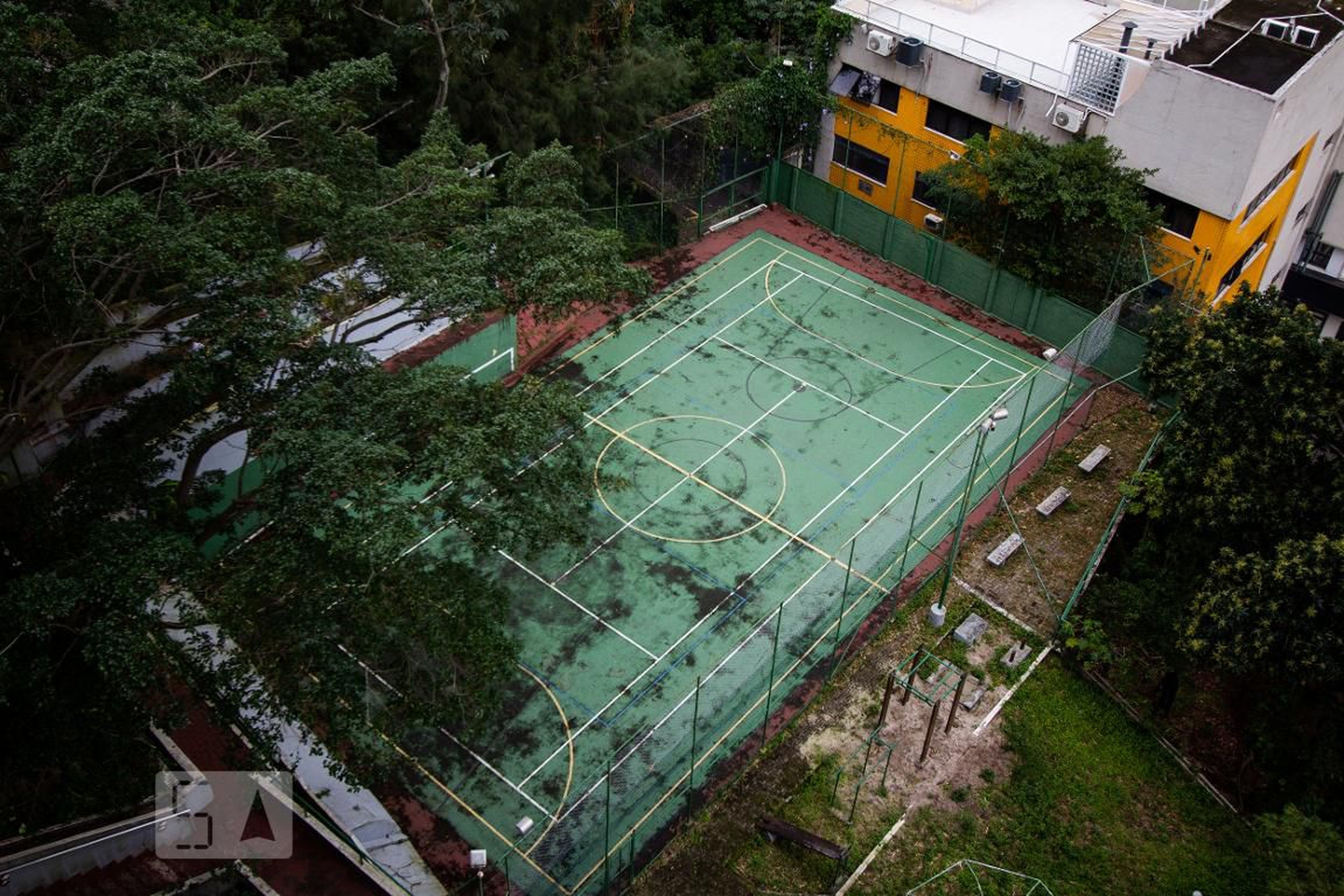 Quadra poliesportiva - Casa Alta-Trabalho