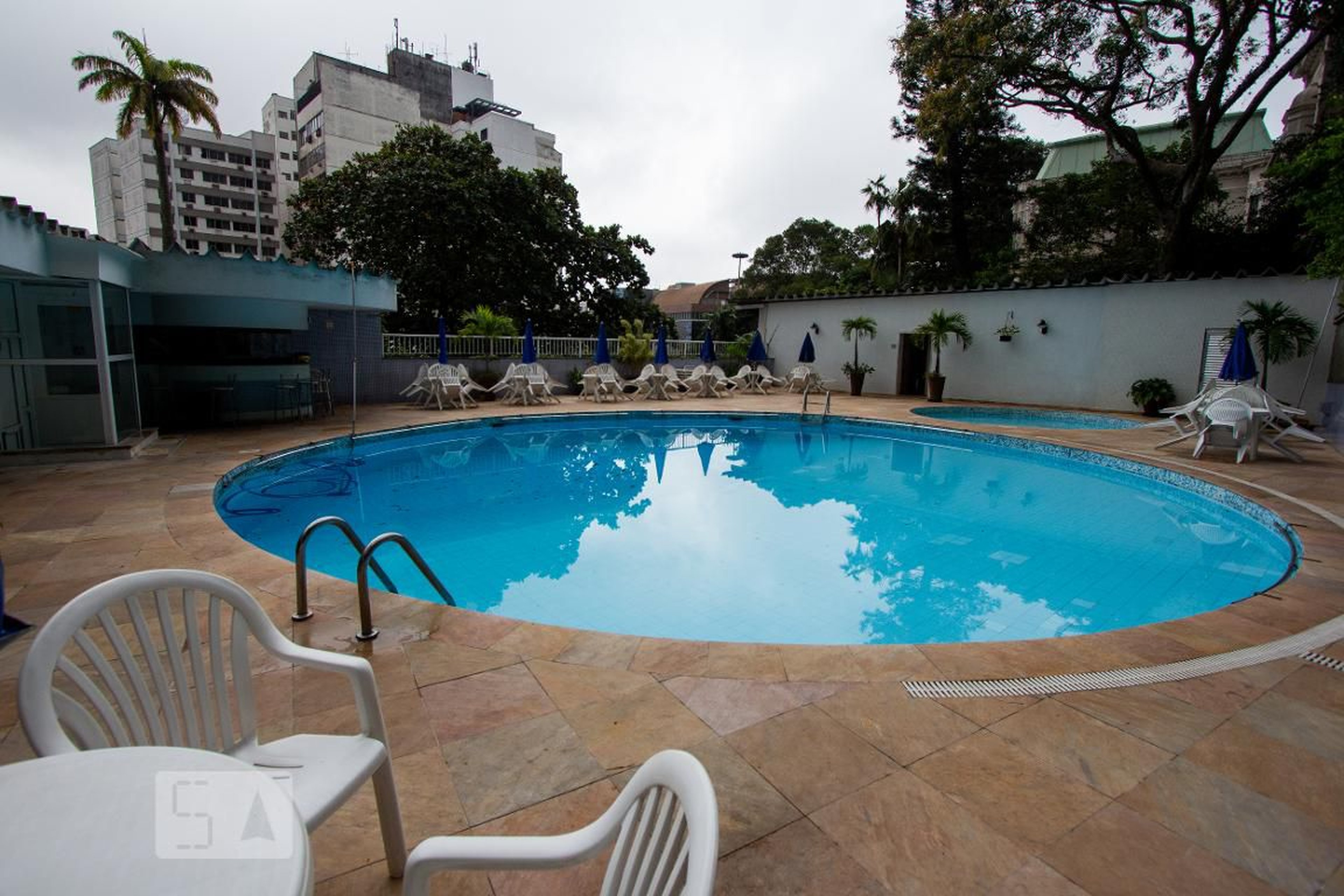 Piscina - Casa Alta-Trabalho