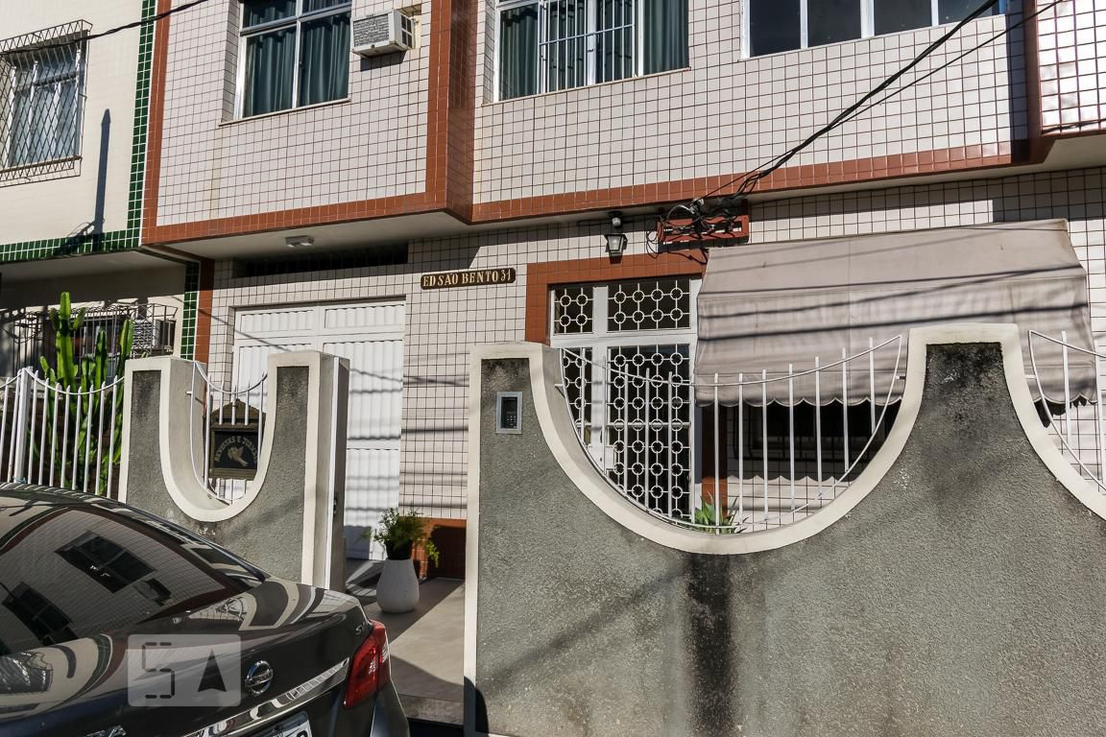 Fachada do Condomínio Edifício São Bento