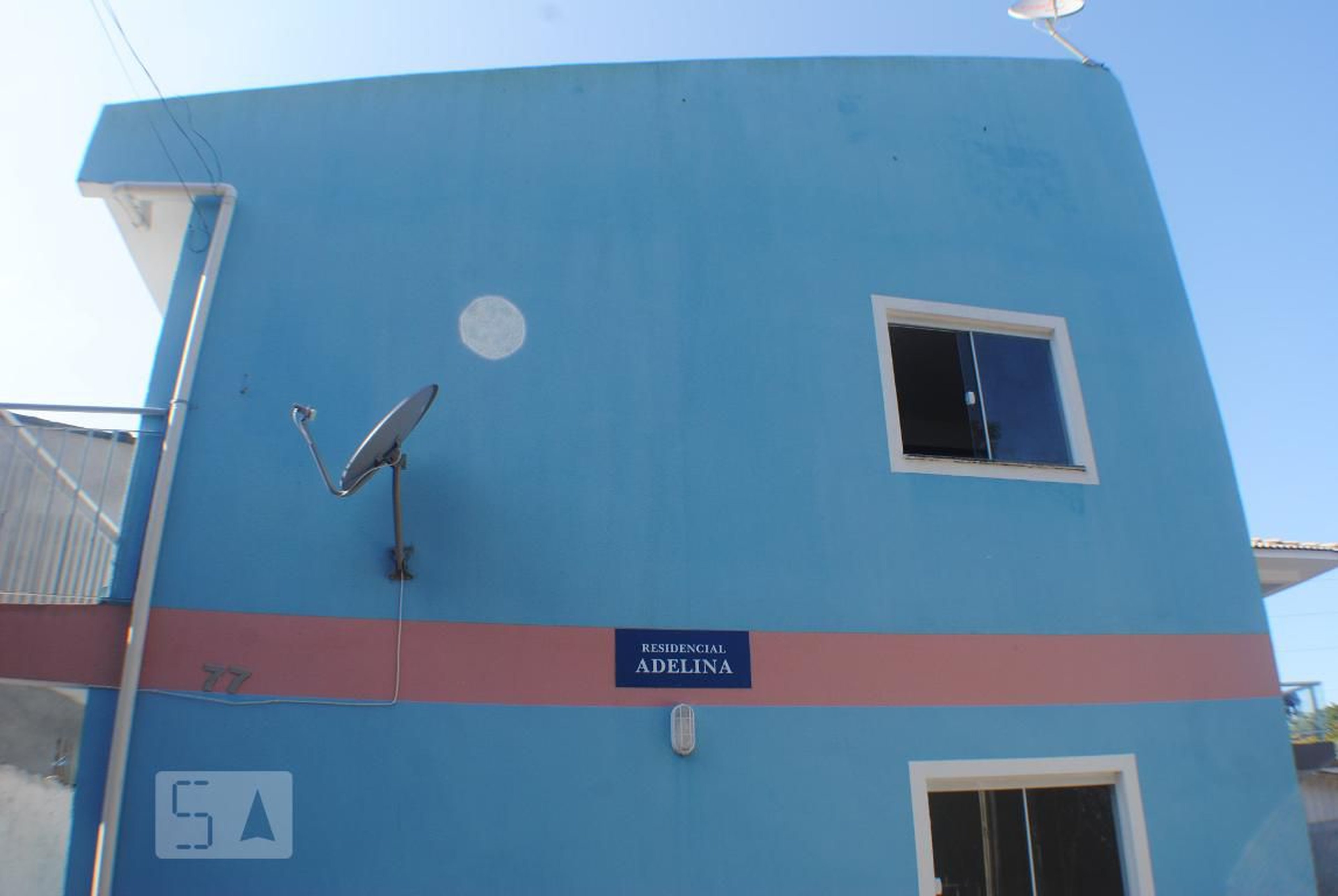 Fachada Condomínio em Rua Santos, 77