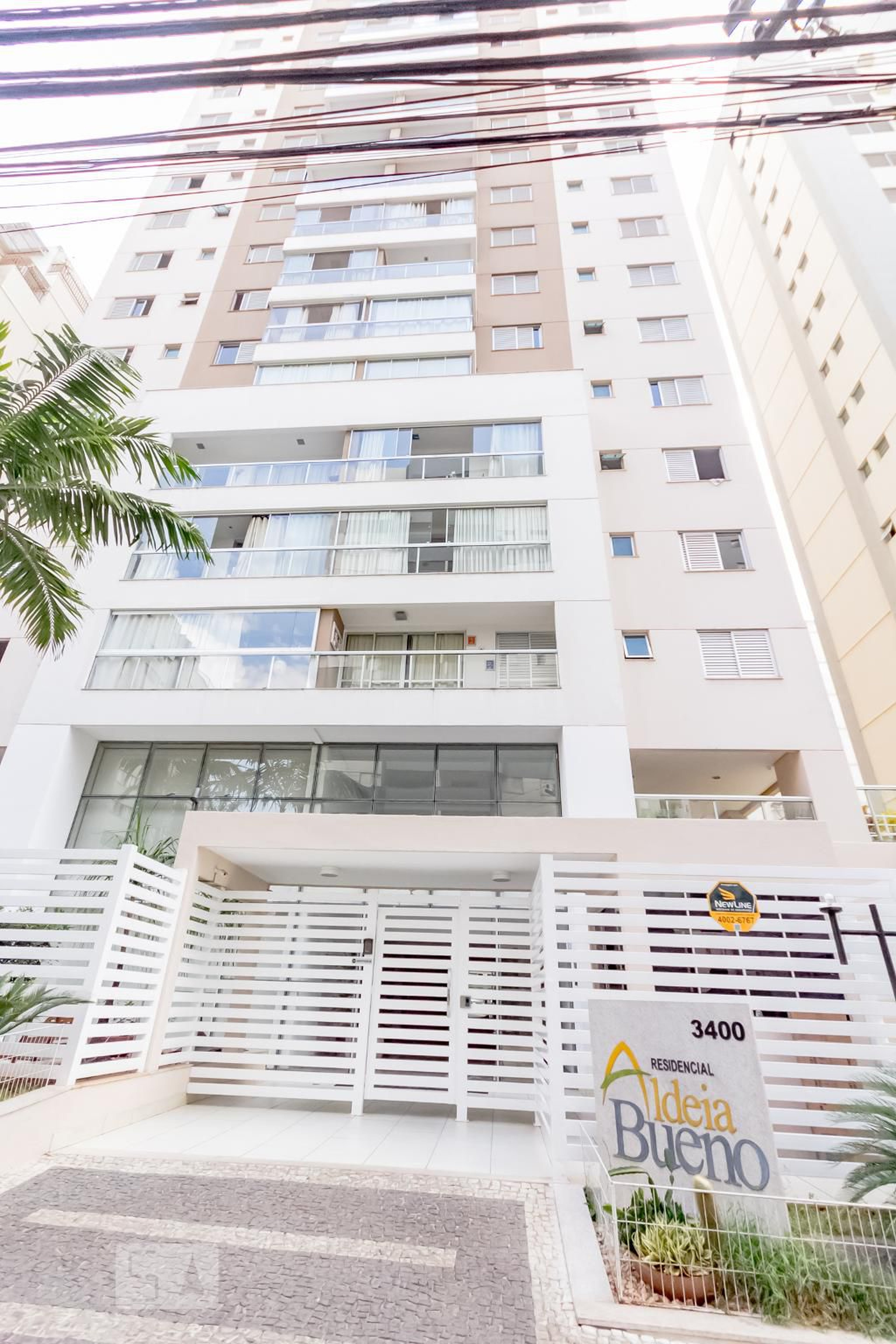 Fachada Condomínio Aldeia Bueno