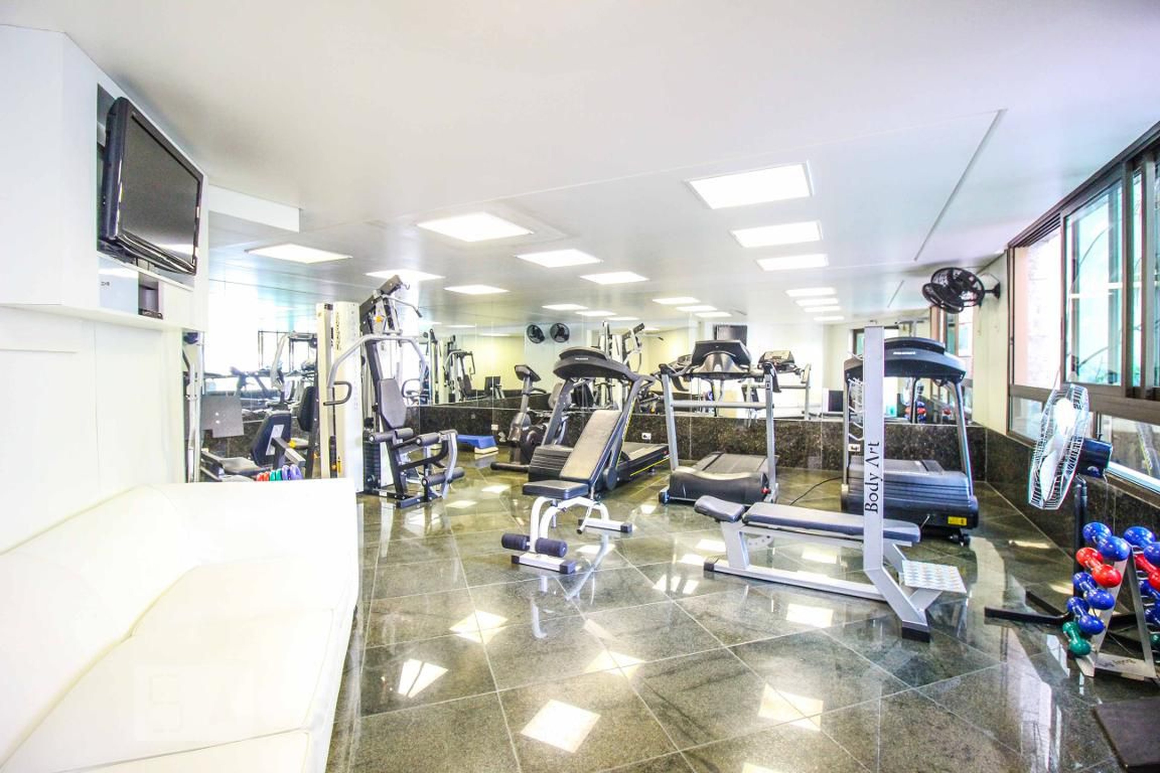 Área comum - Academia - 