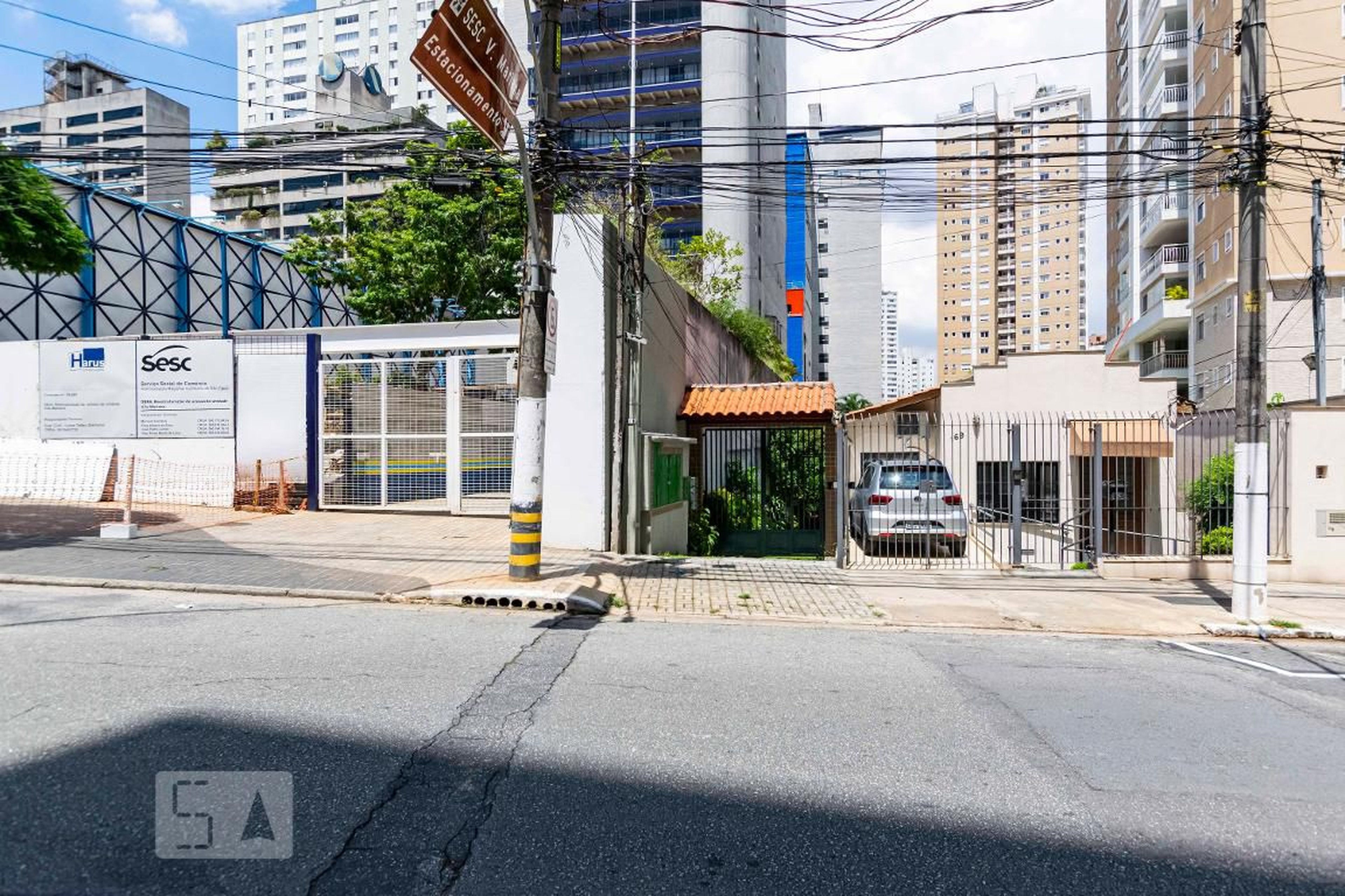 Fachada Condomínio em Rua Pelotas, 163, 163