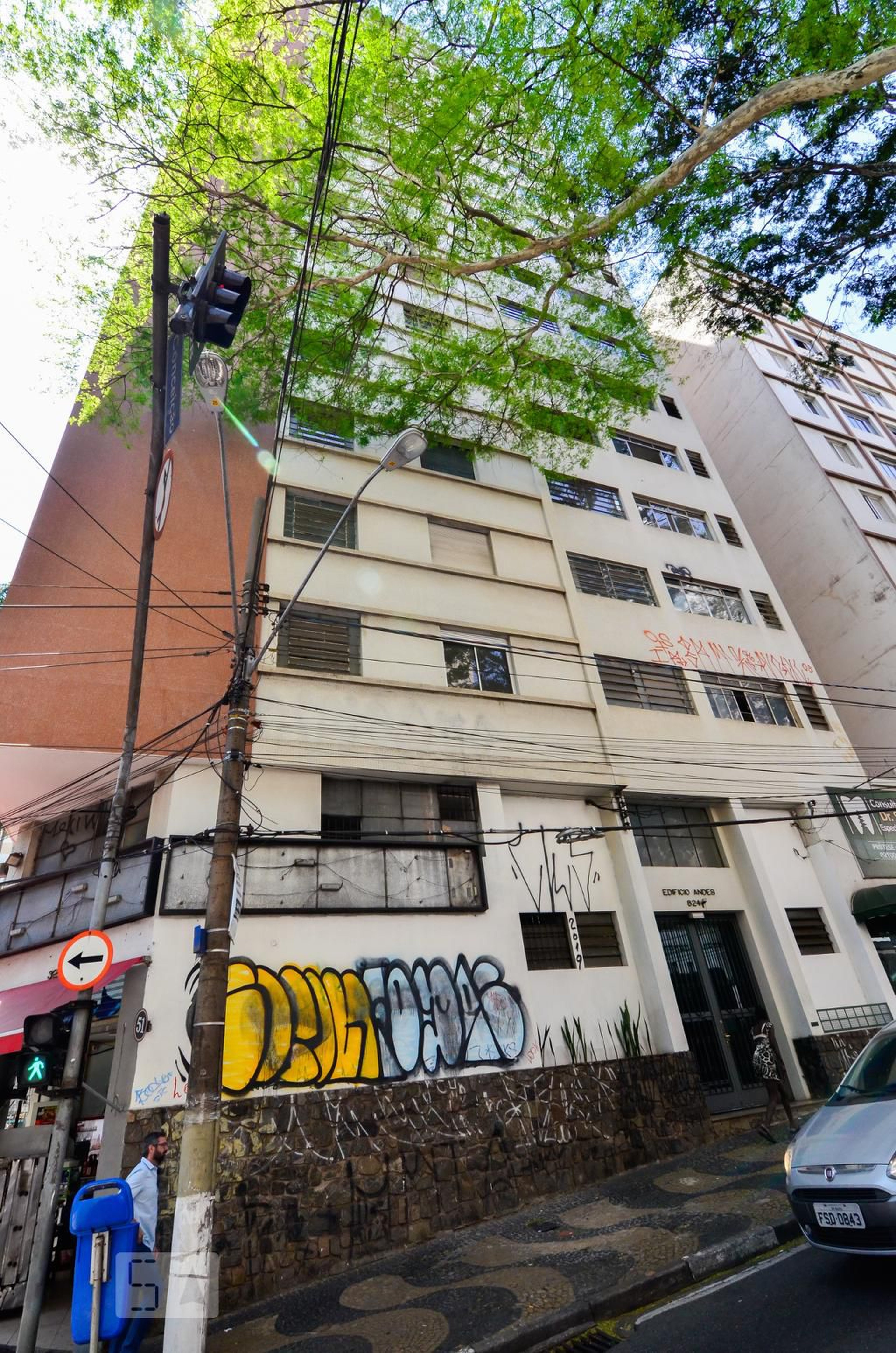 Fachada do prédio Condomínio Andes