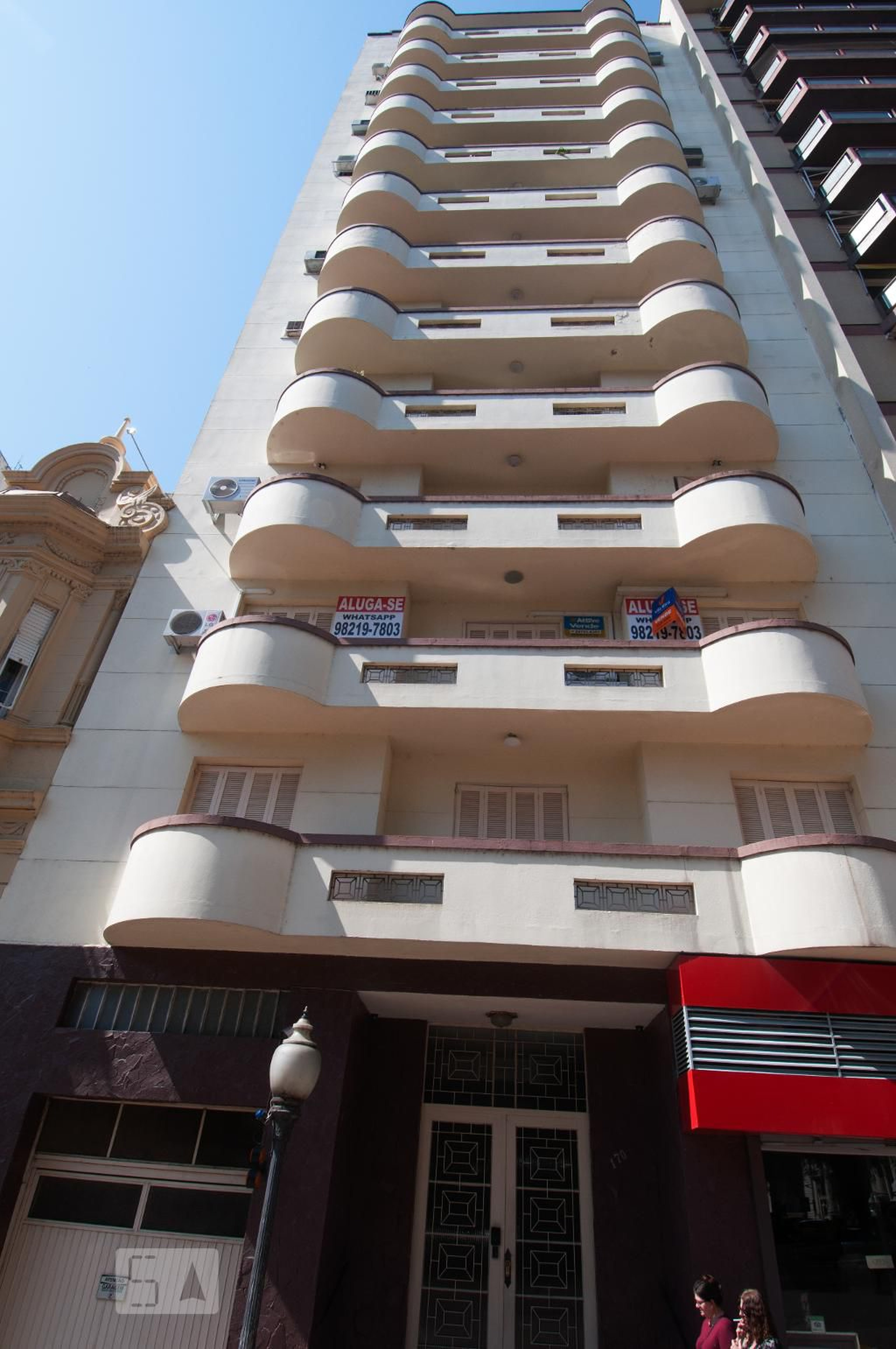 Fachada Condomínio em Praça Marechal Deodoro, 170