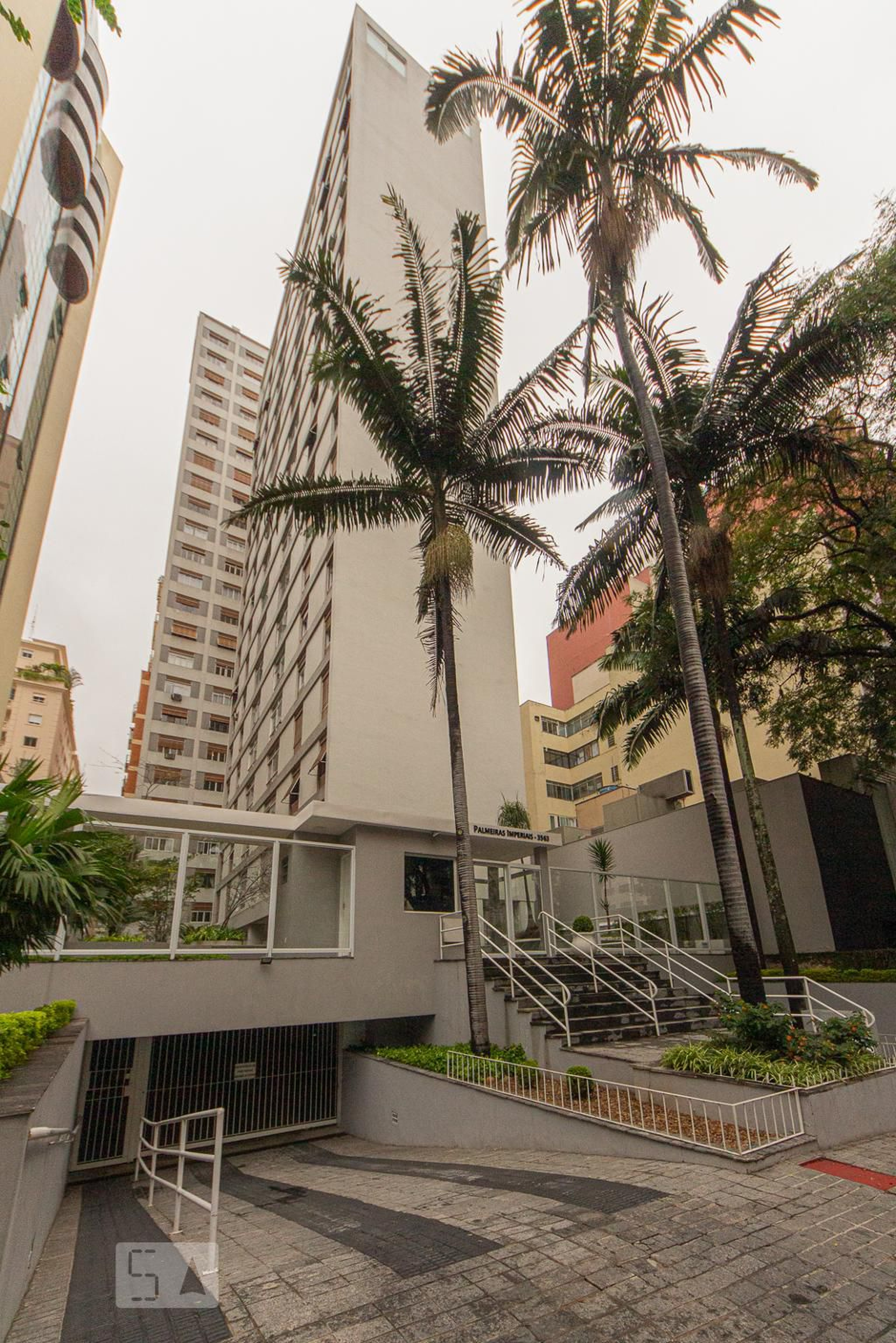 Fachada do prédio Condomínio Palmeiras Imperiais