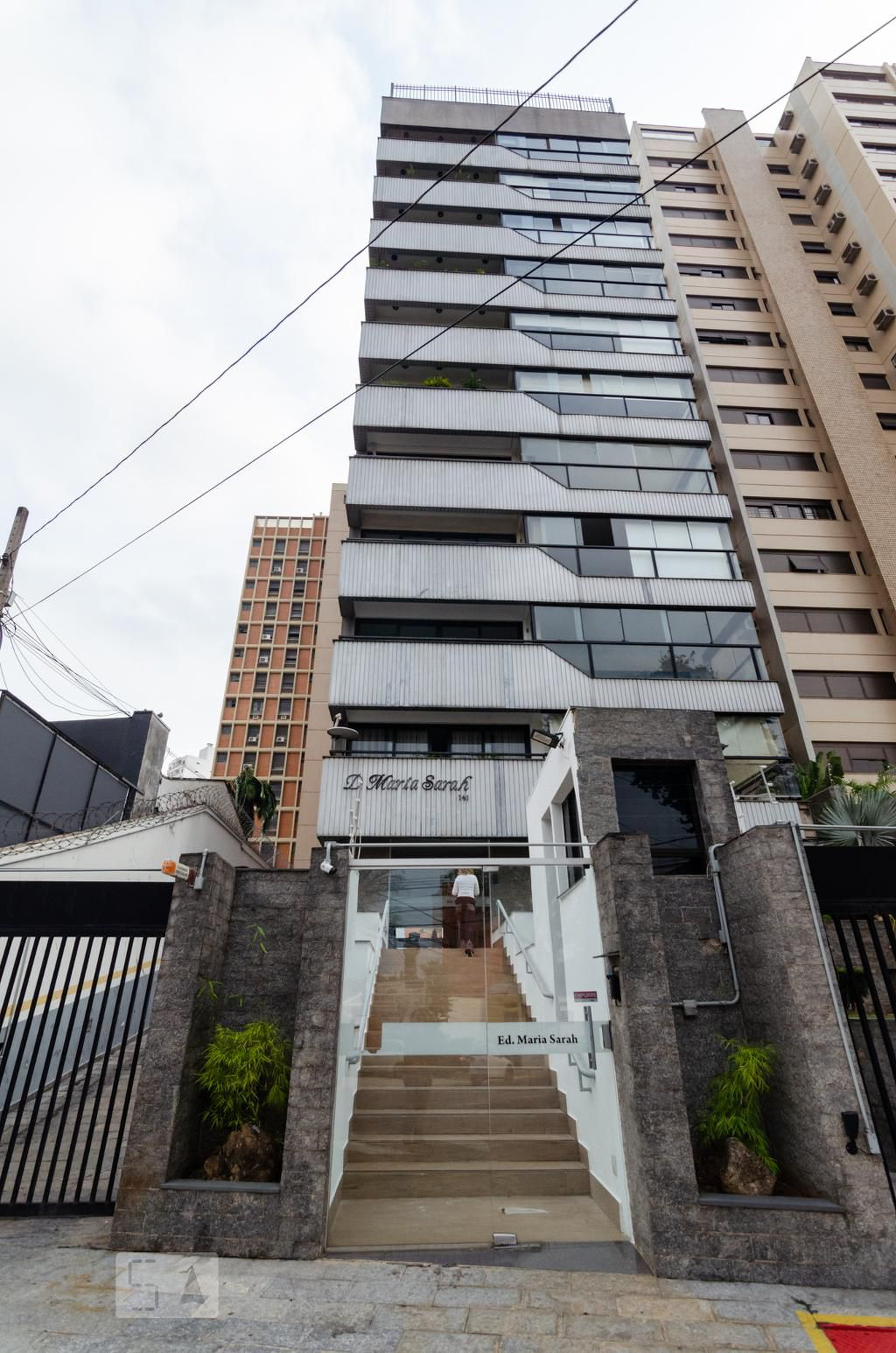 Fachada do prédio Edifício Maria Sarah