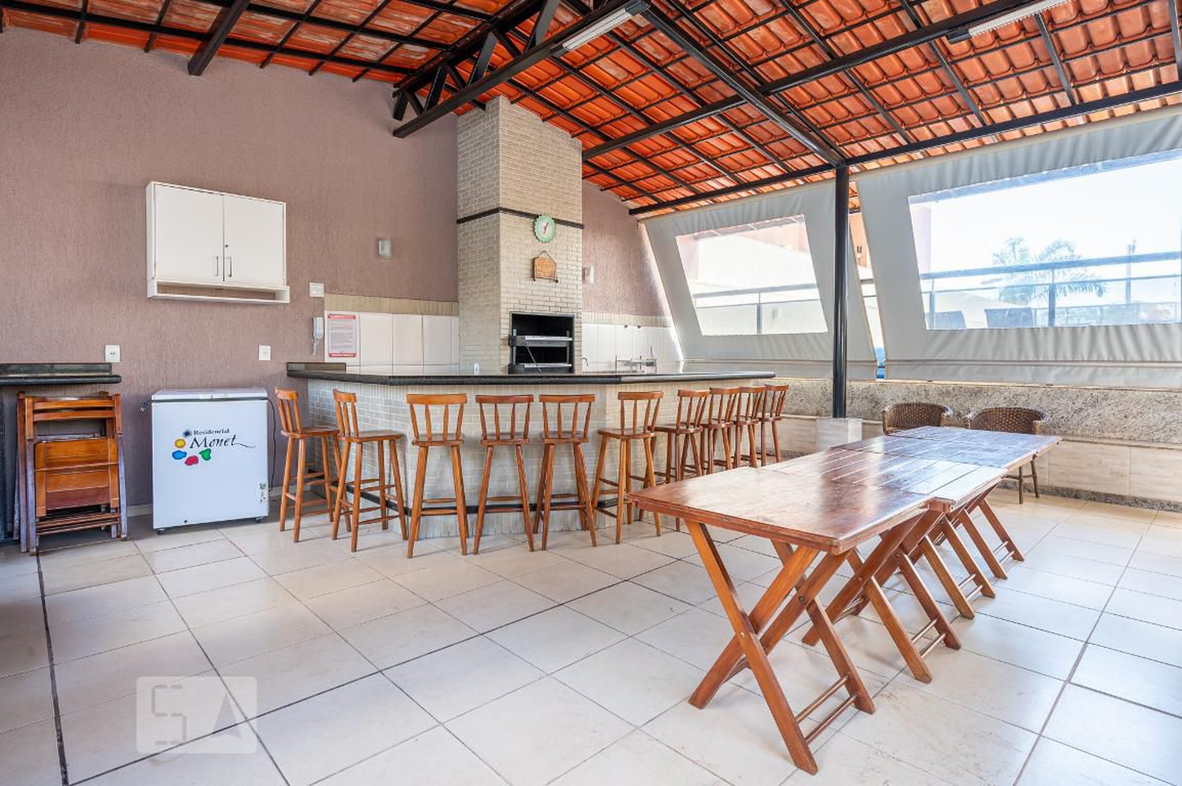 Churrasqueira - Residencial Monet