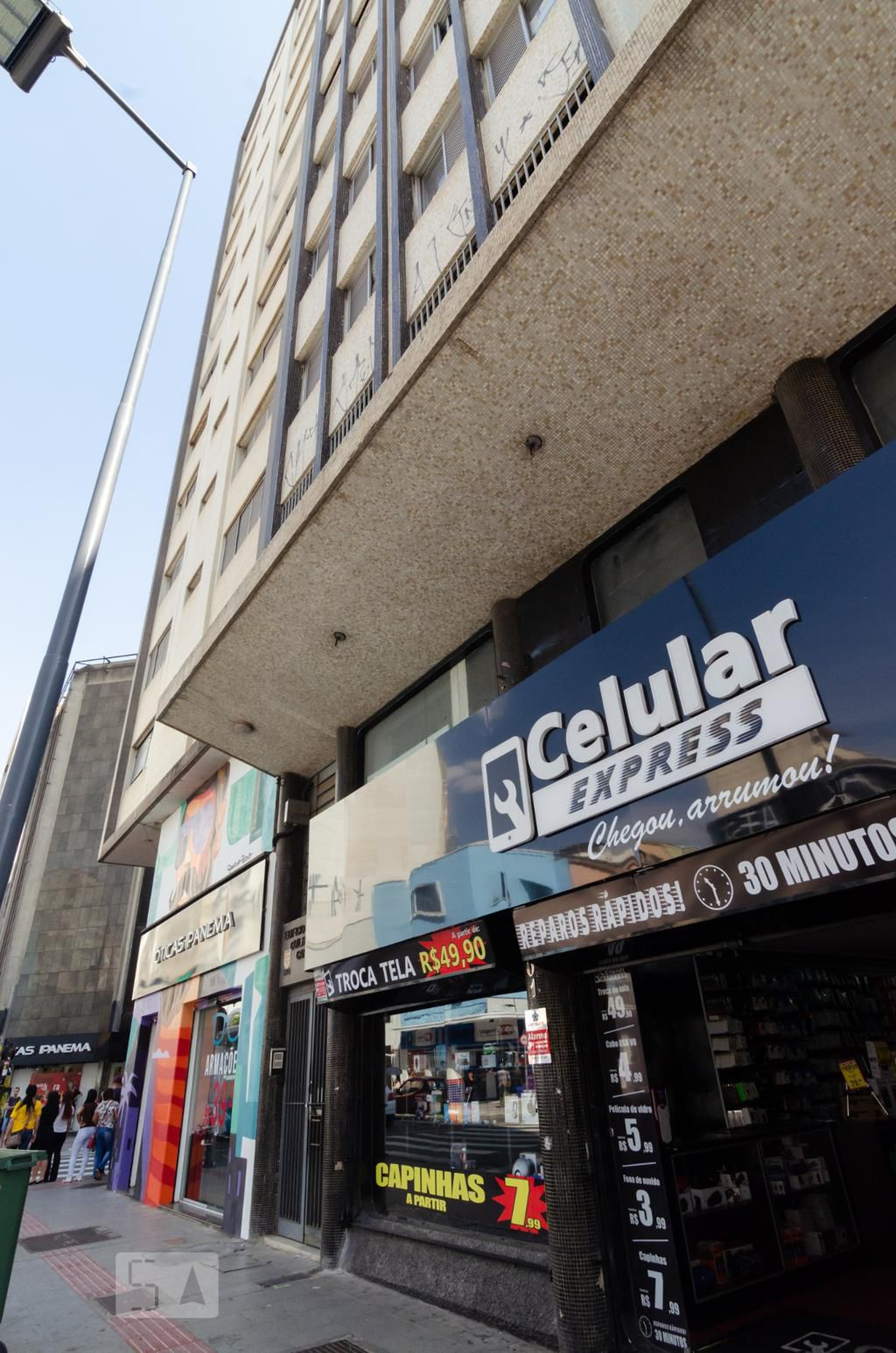 Fachada do prédio Condomínio Guilherme Gargantini